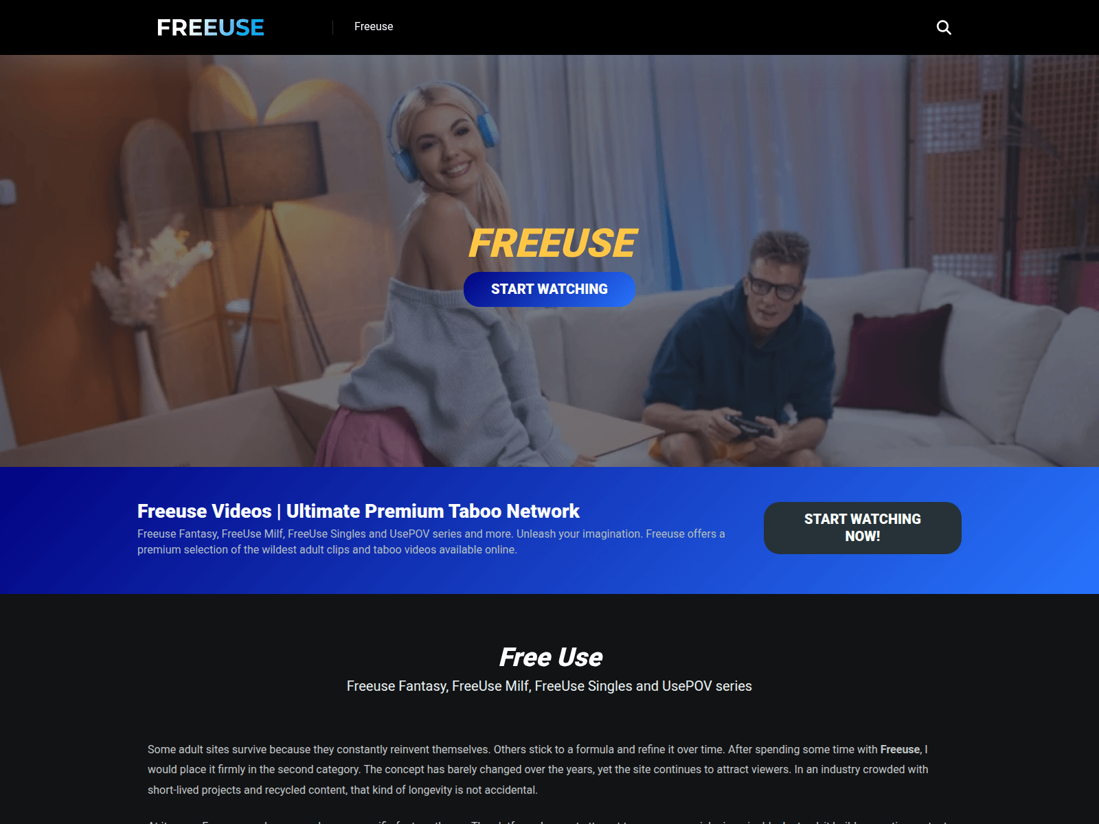 Screenshot of fuseseries.com