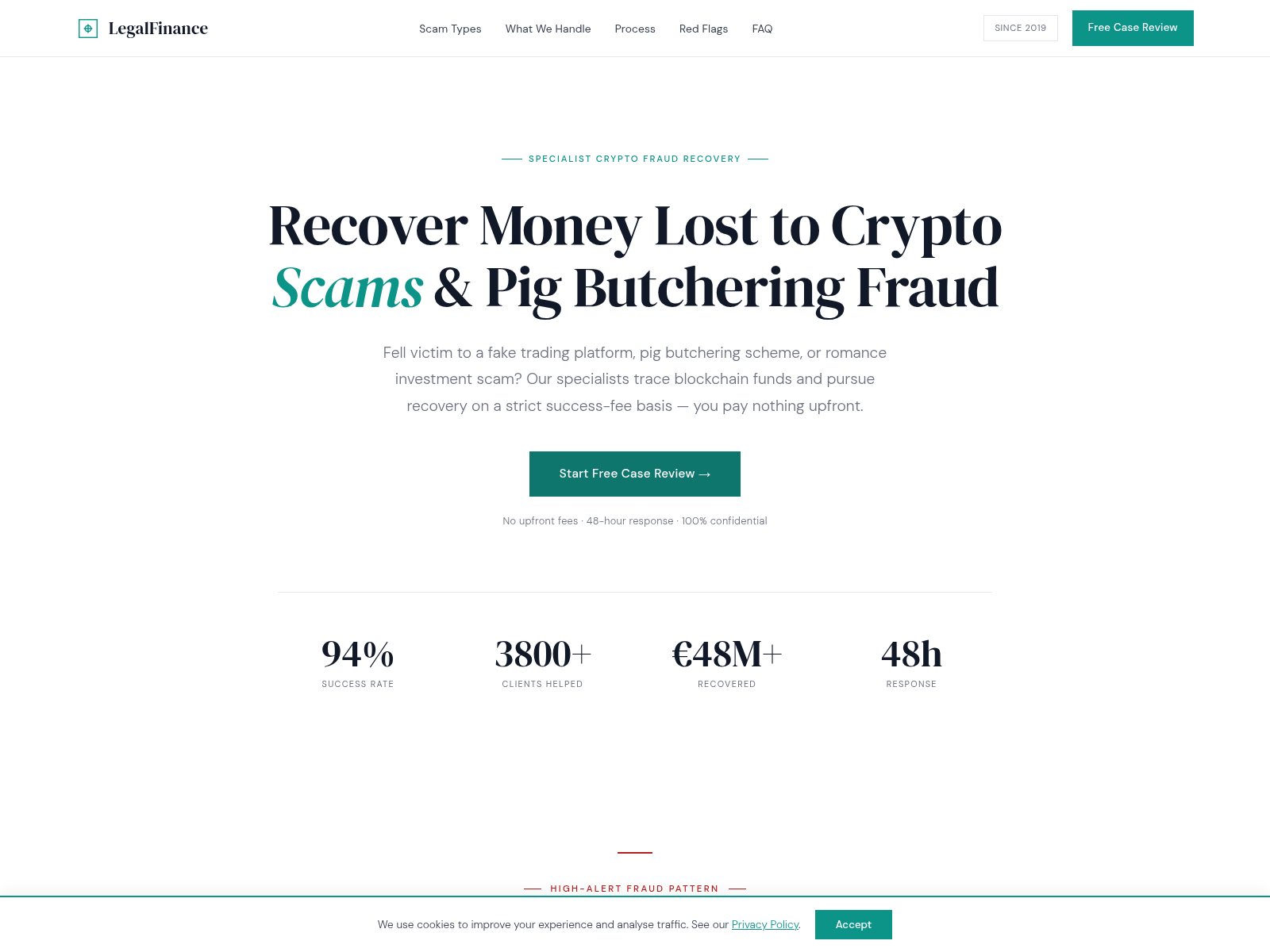Screenshot of legal-finance.live