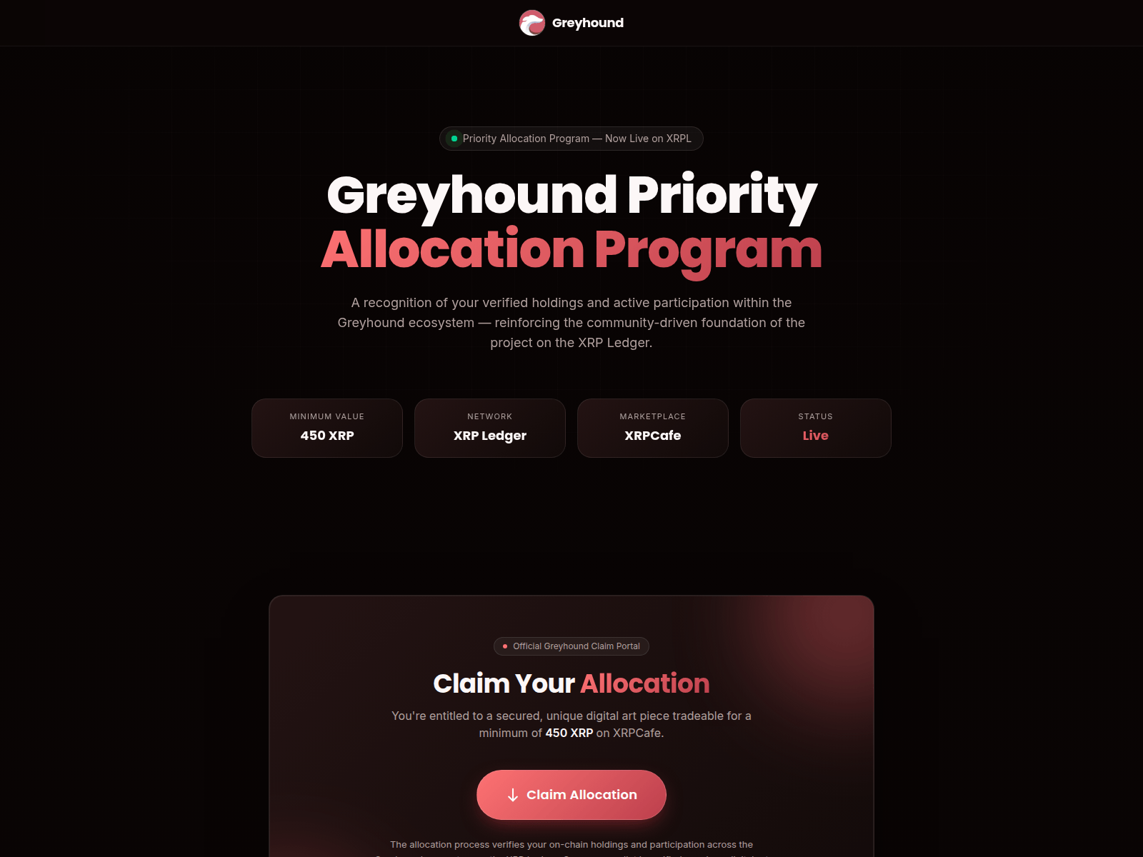 Screenshot of greyhoundistro.info