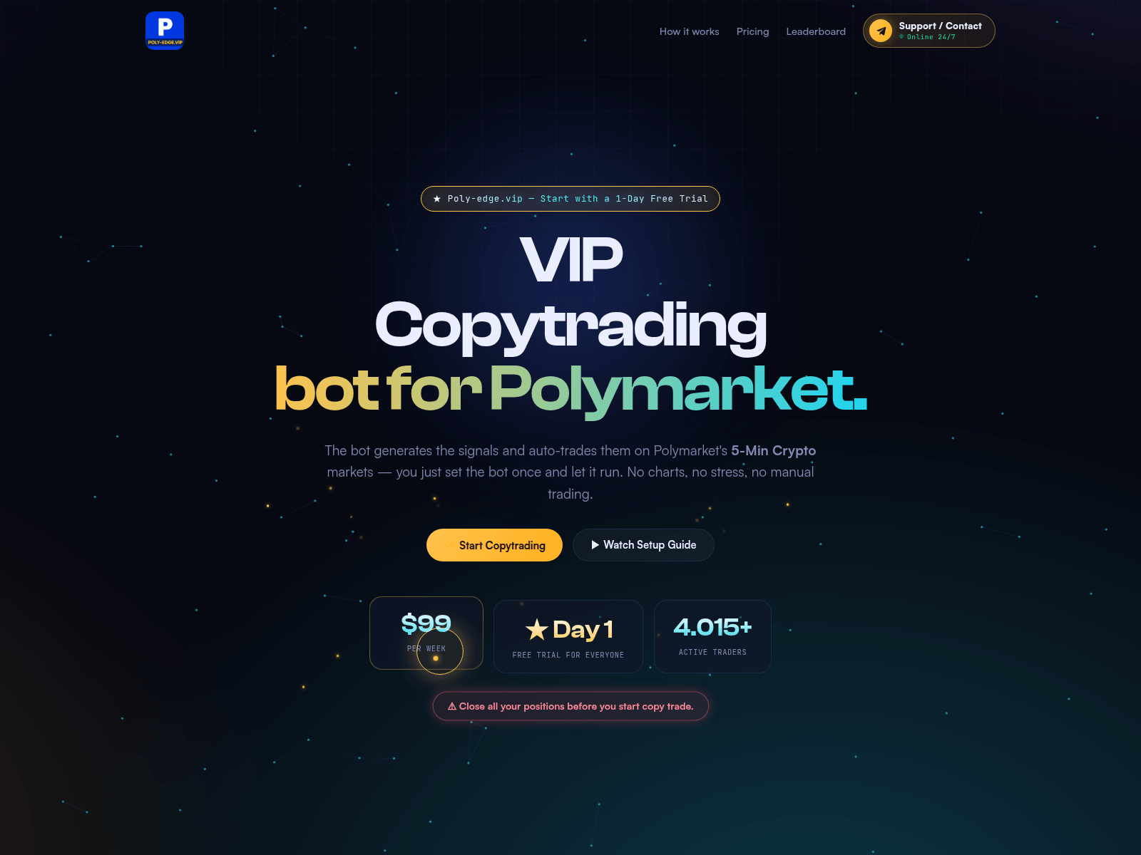 Screenshot von poly-edge.vip
