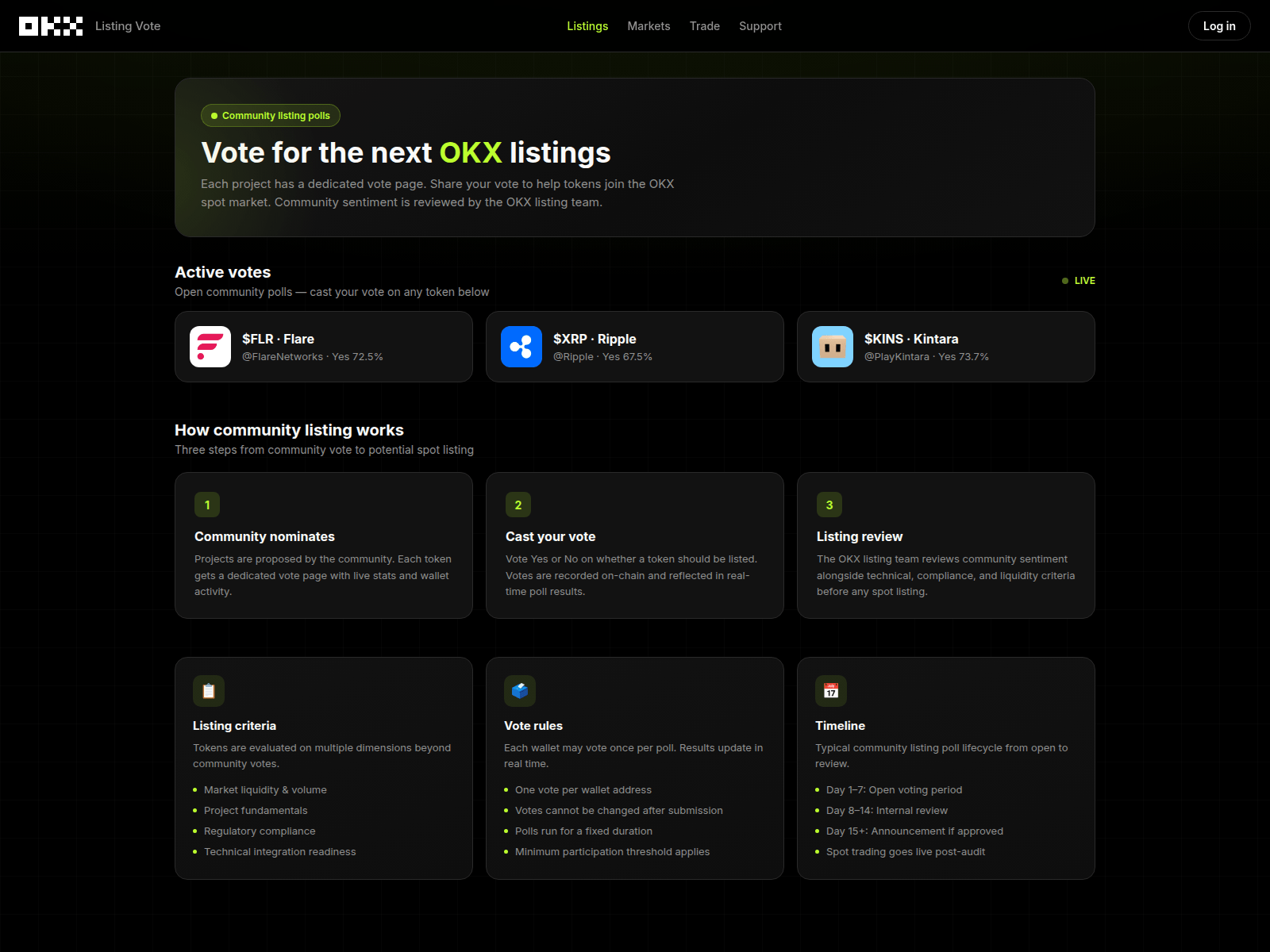 Screenshot of listings-okx.app
