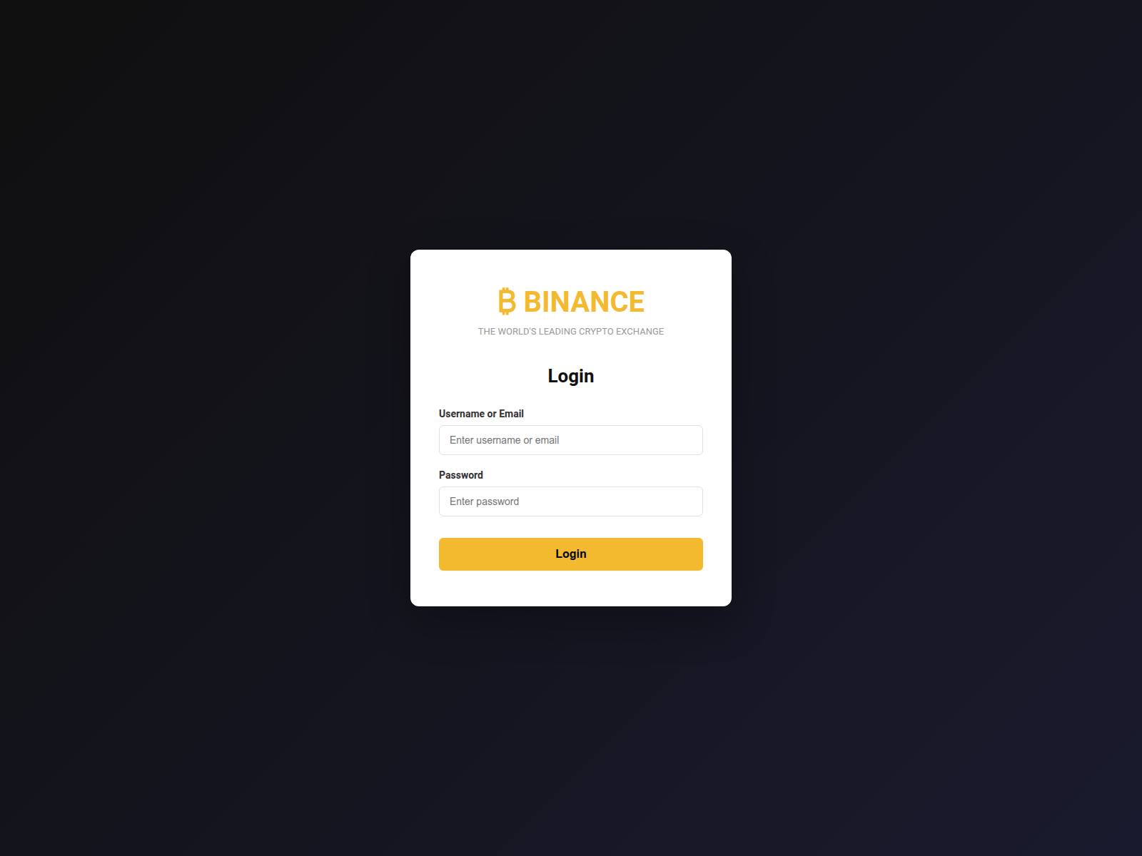 Screenshot of binance-co.github.io
