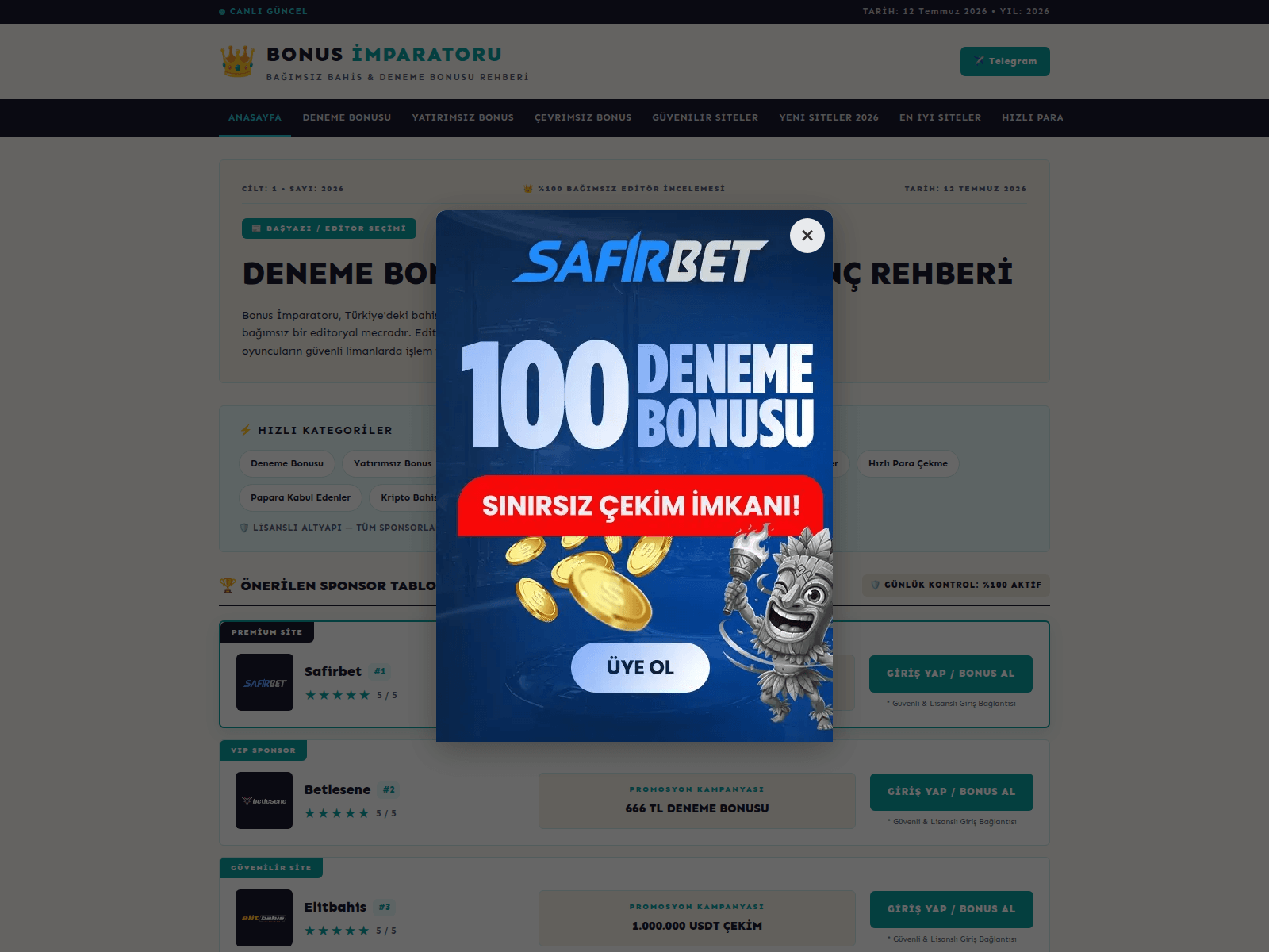 Screenshot of bonusimparatoru.pro