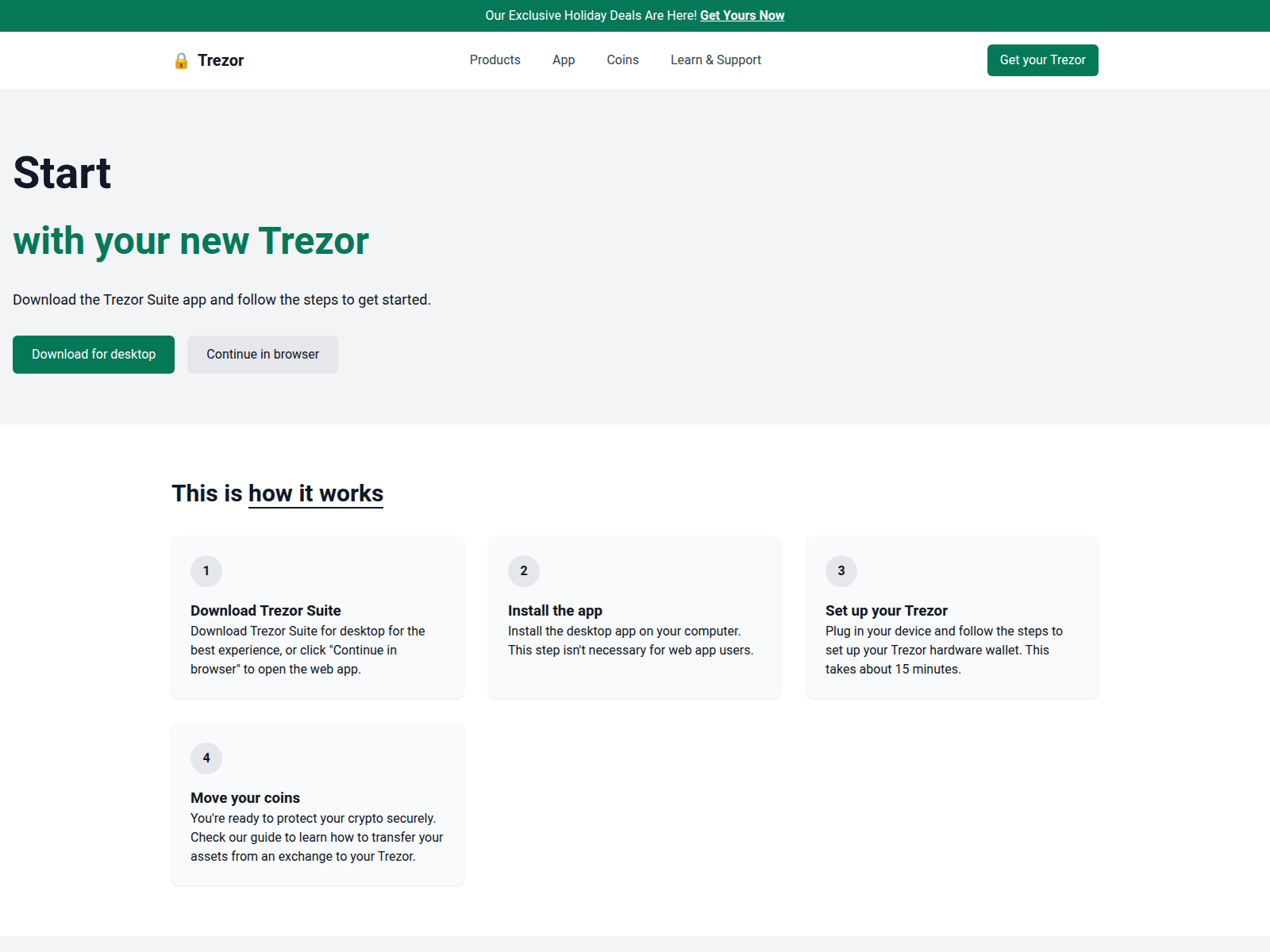 Screenshot of start-trezor-io-en.netlify.app