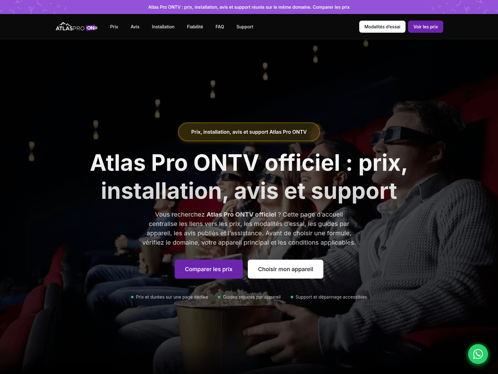 Screenshot of atlaspro-ontv.pro