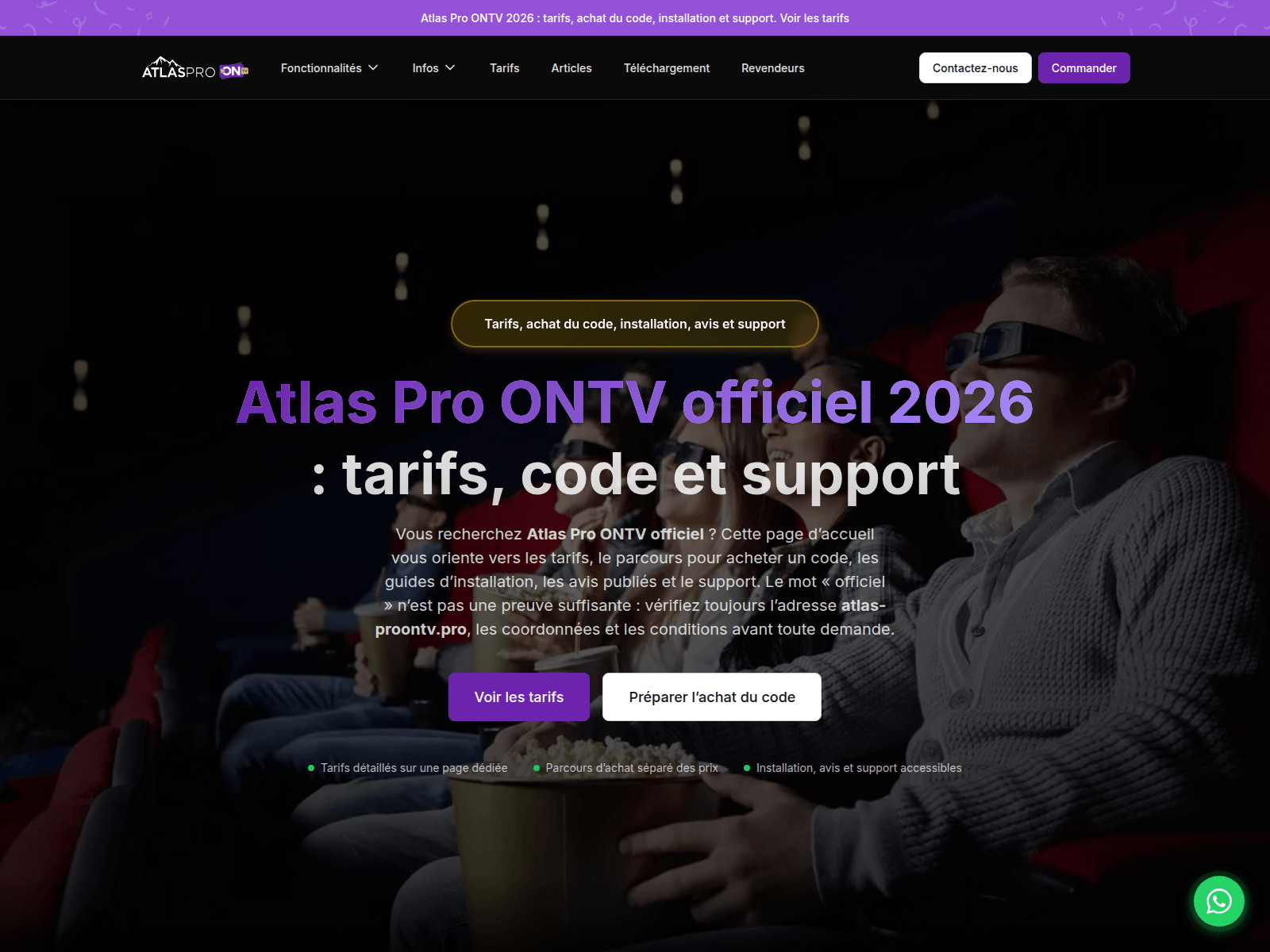 Screenshot of atlas-proontv.pro