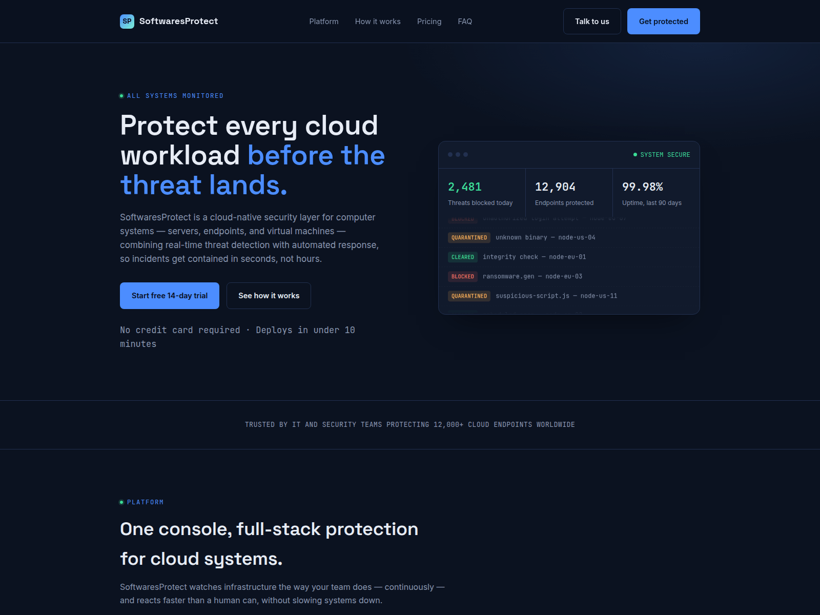 Screenshot of rtrezor.io