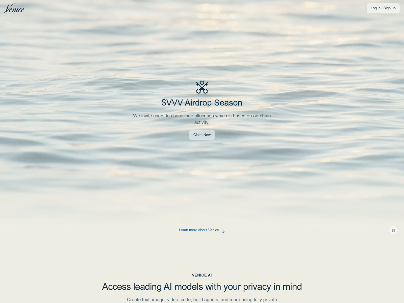 Screenshot of askvenice-event.com