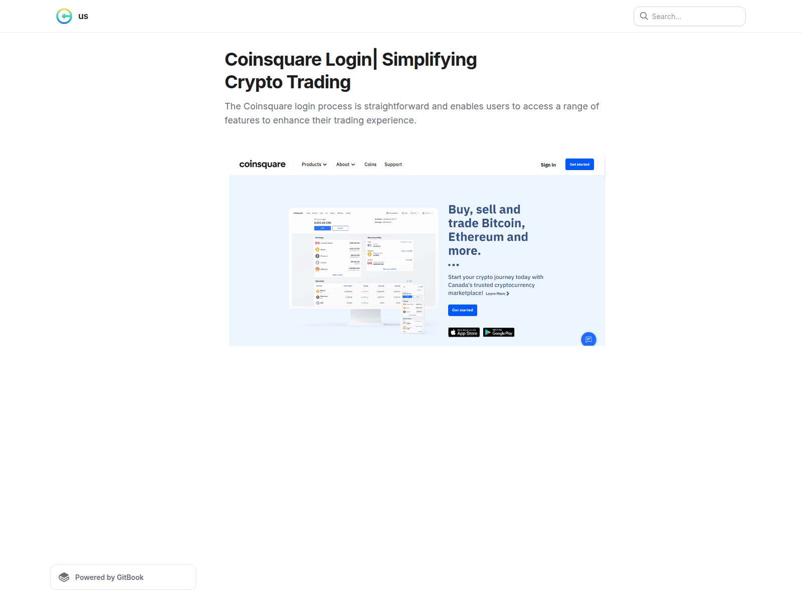 Screenshot of quinsquarelogin.gitbook.io