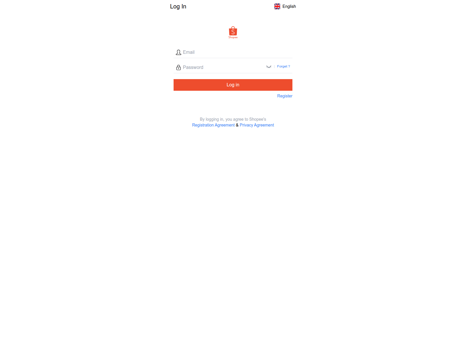 Screenshot of shop-ee3erp.com