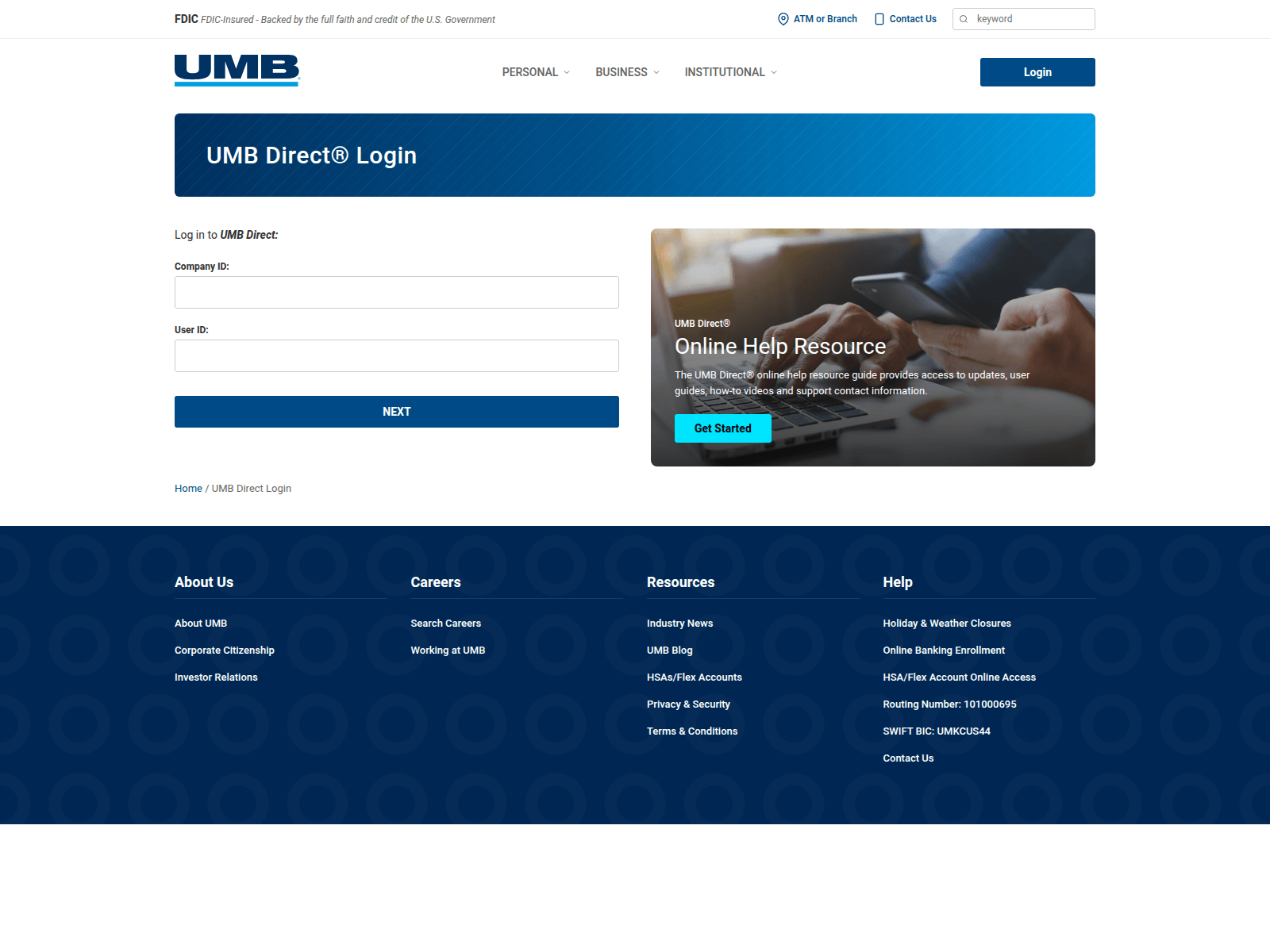 Screenshot of ww7-umb.com