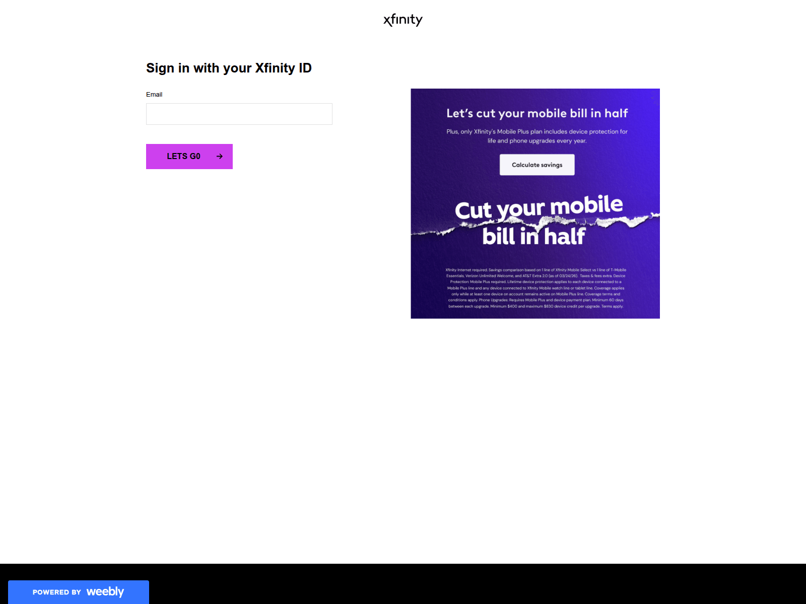 Screenshot of indexfrrom.weebly.com
