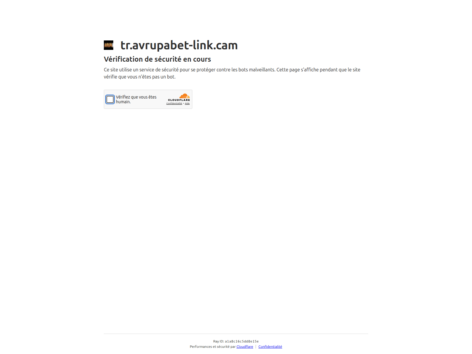 Screenshot of tr.avrupabet-link.cam