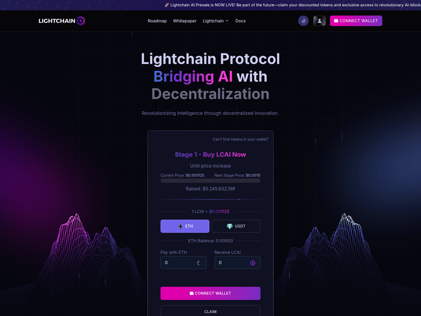 Screenshot of lightchainhub.pages.dev