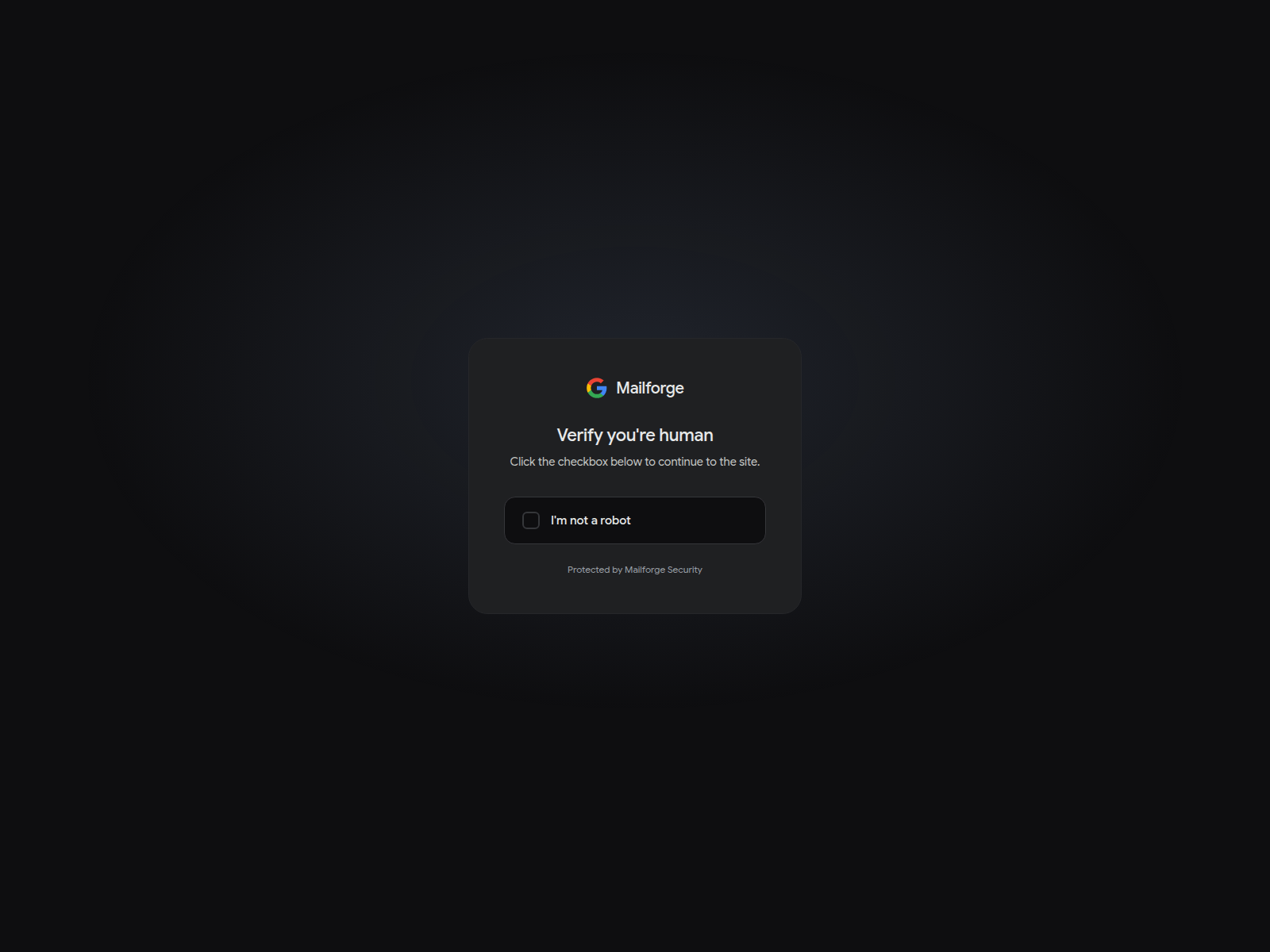Screenshot of mailforge.ac