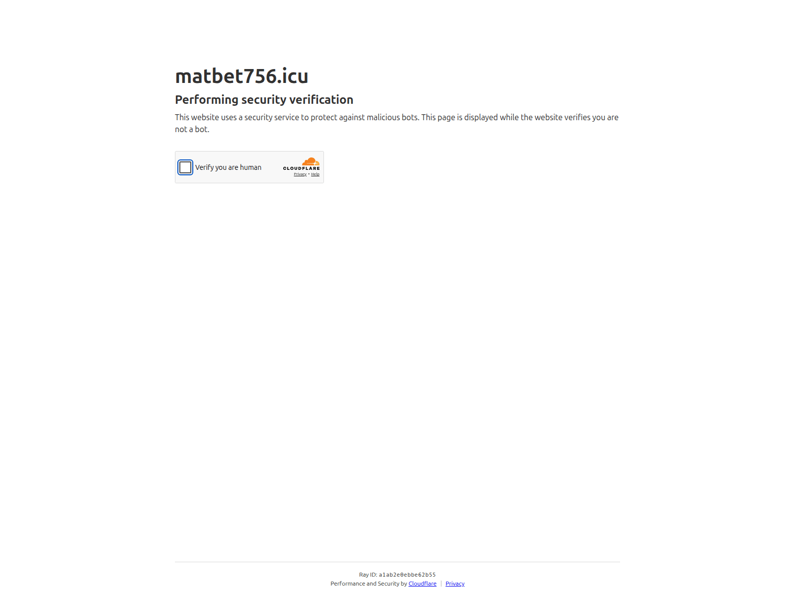 Screenshot of matbet756.icu