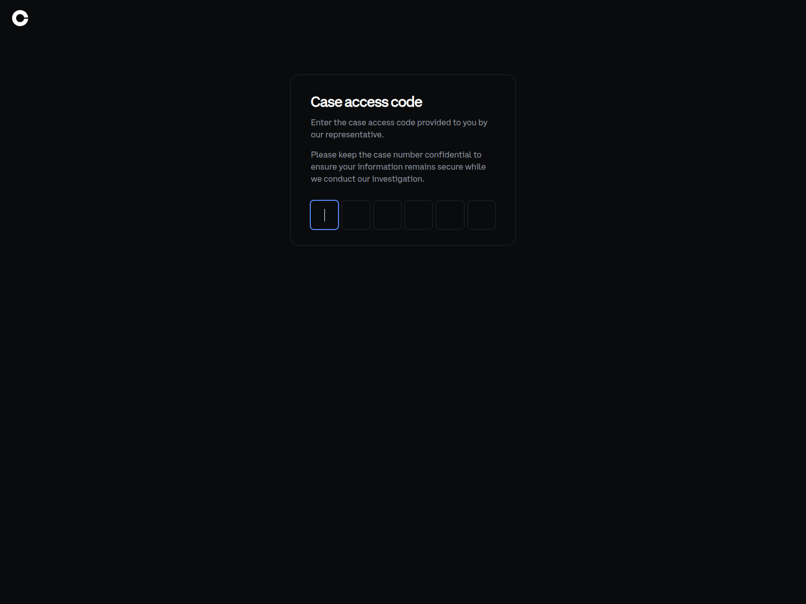 Screenshot of 109952coinbase.com