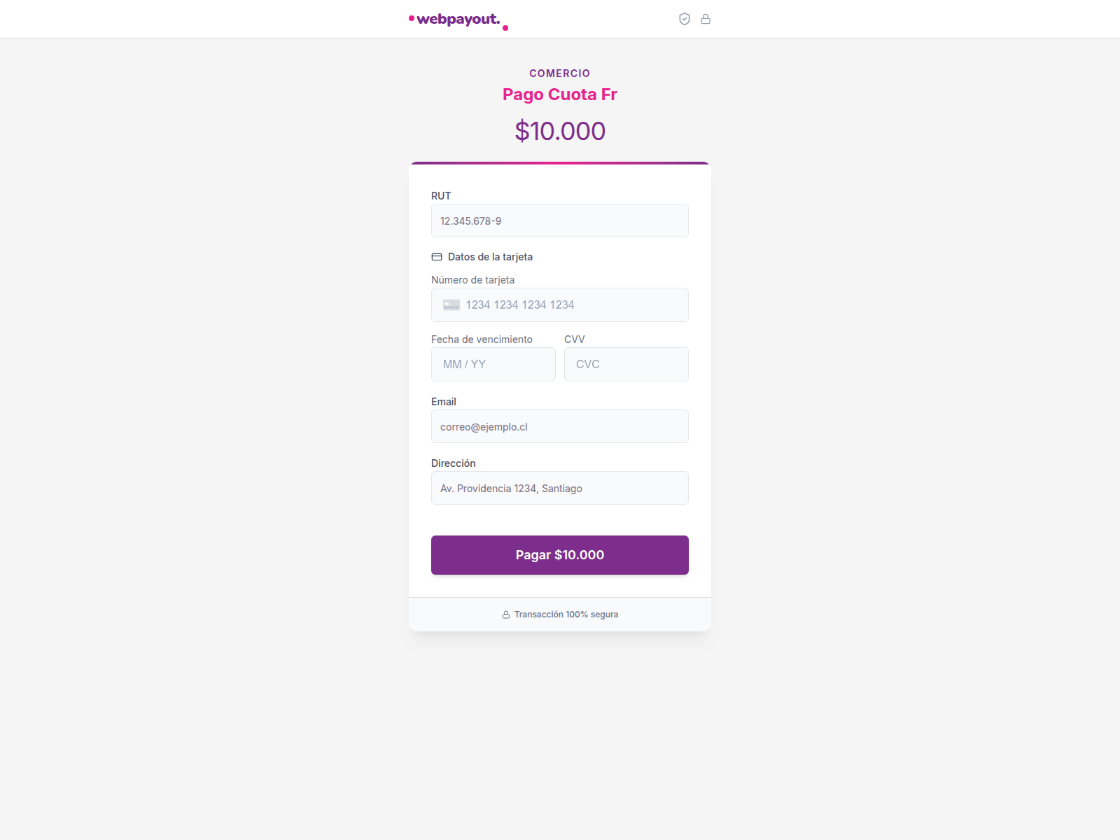 Screenshot of expressformut.icu