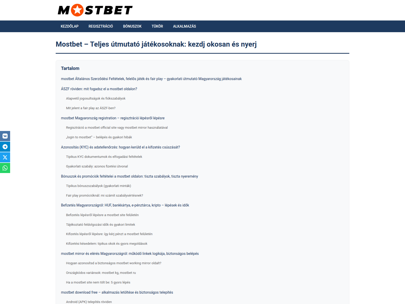Screenshot of mostbet11366.icu
