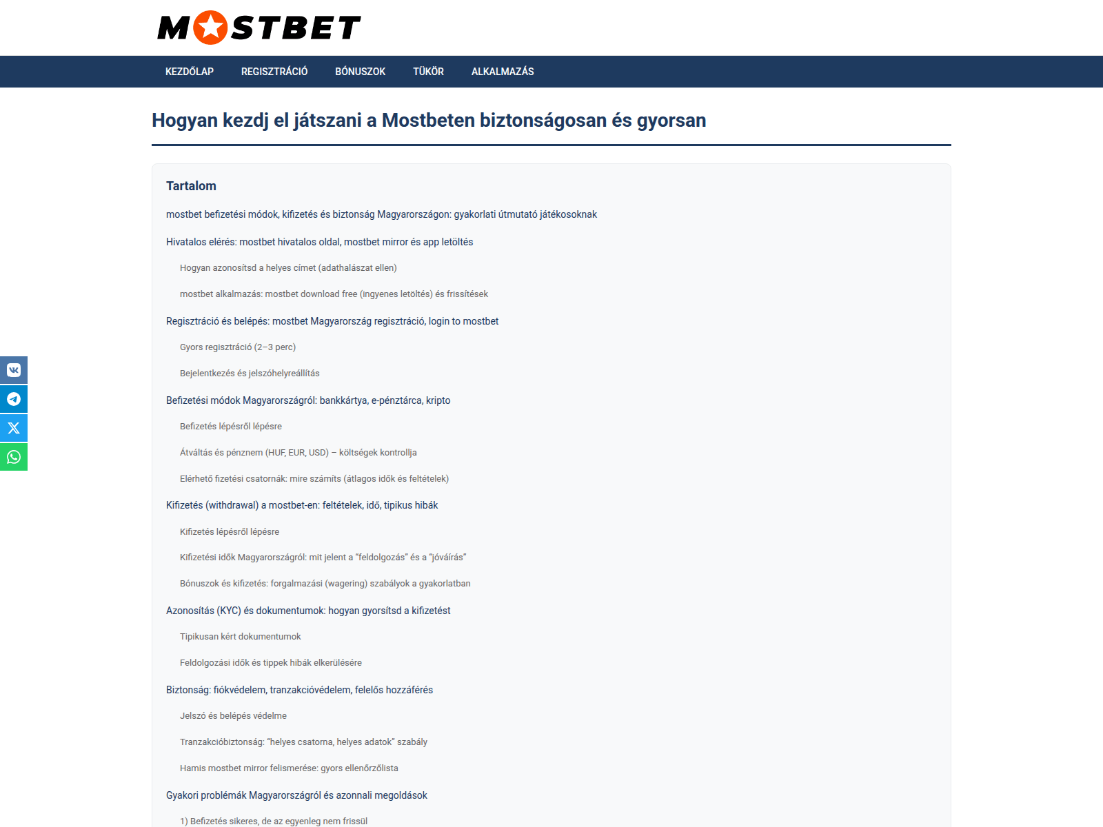 Screenshot of mostbet94459.icu
