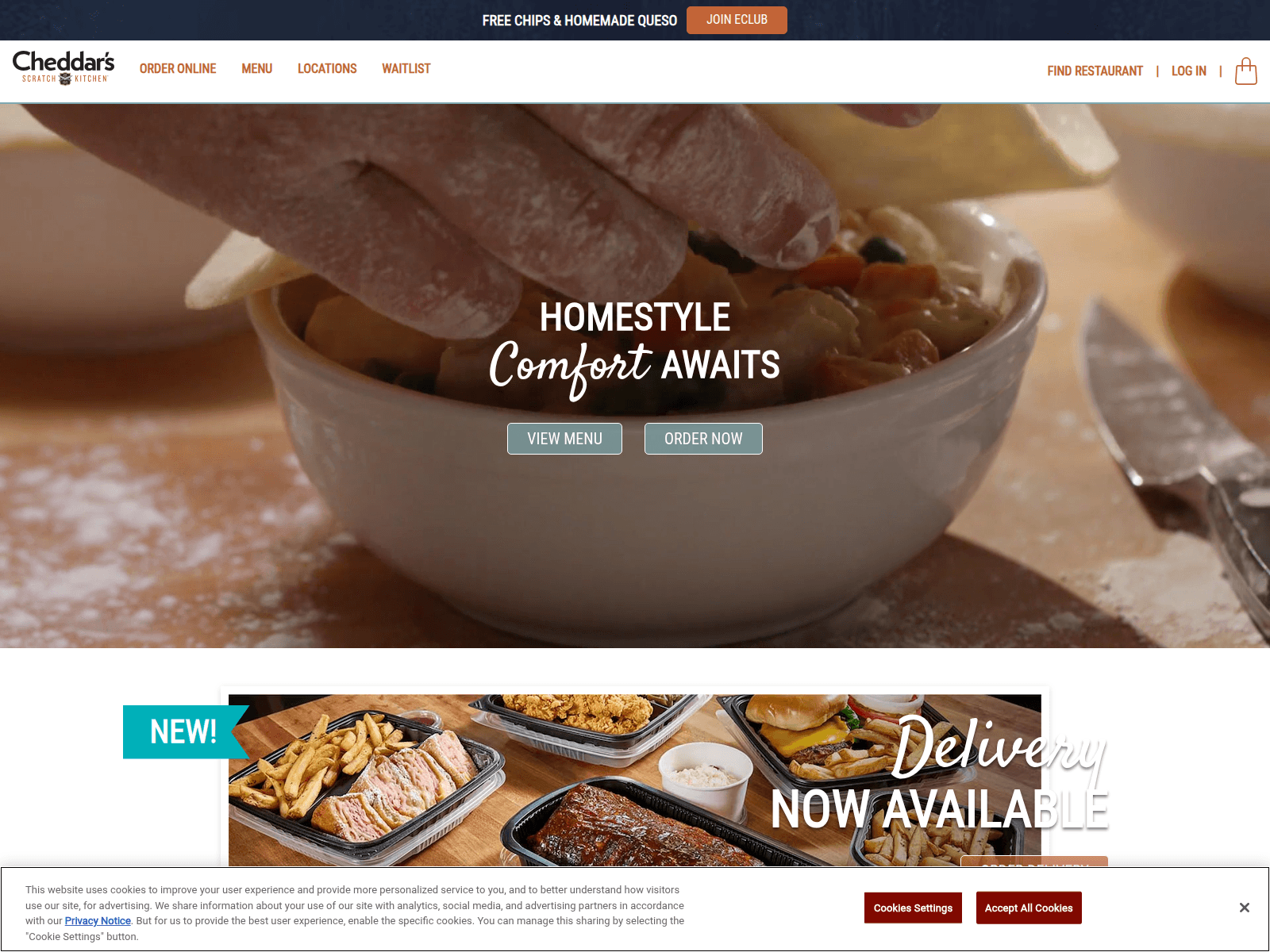 Screenshot of cheddars.today