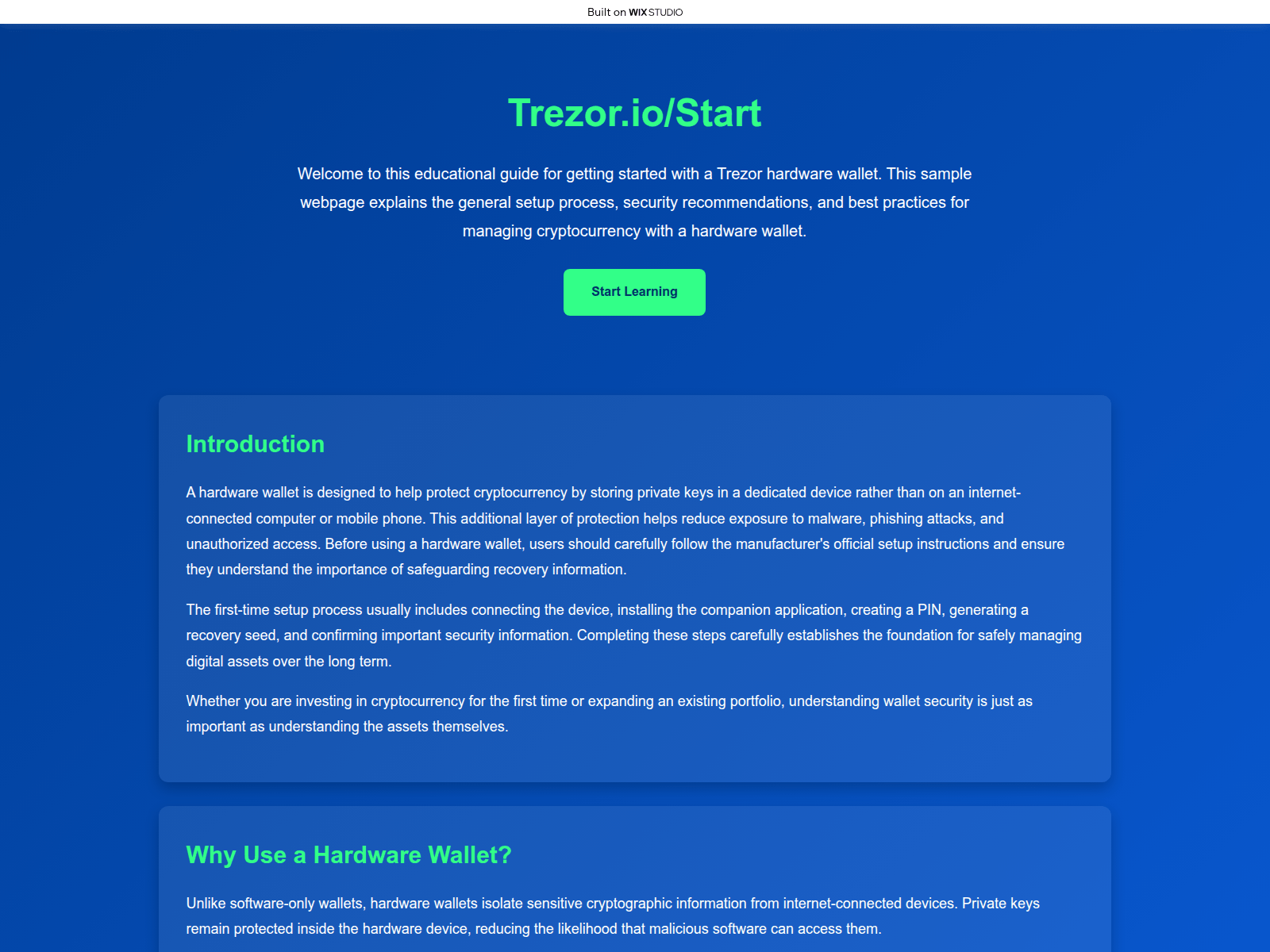 Screenshot of apps-trexorsso.wixstudio.com