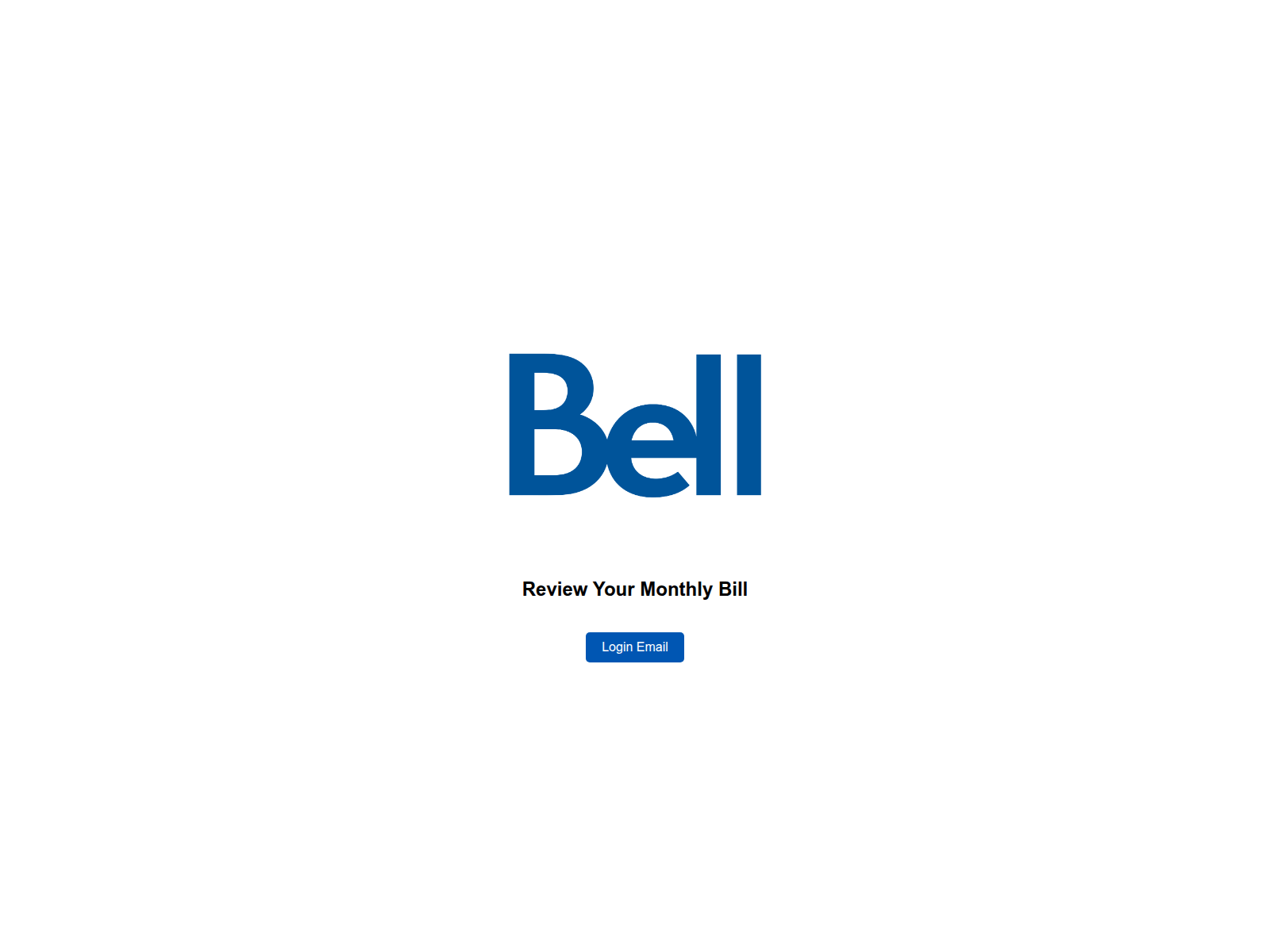 Screenshot of bellnetmailloginpage.netlify.app