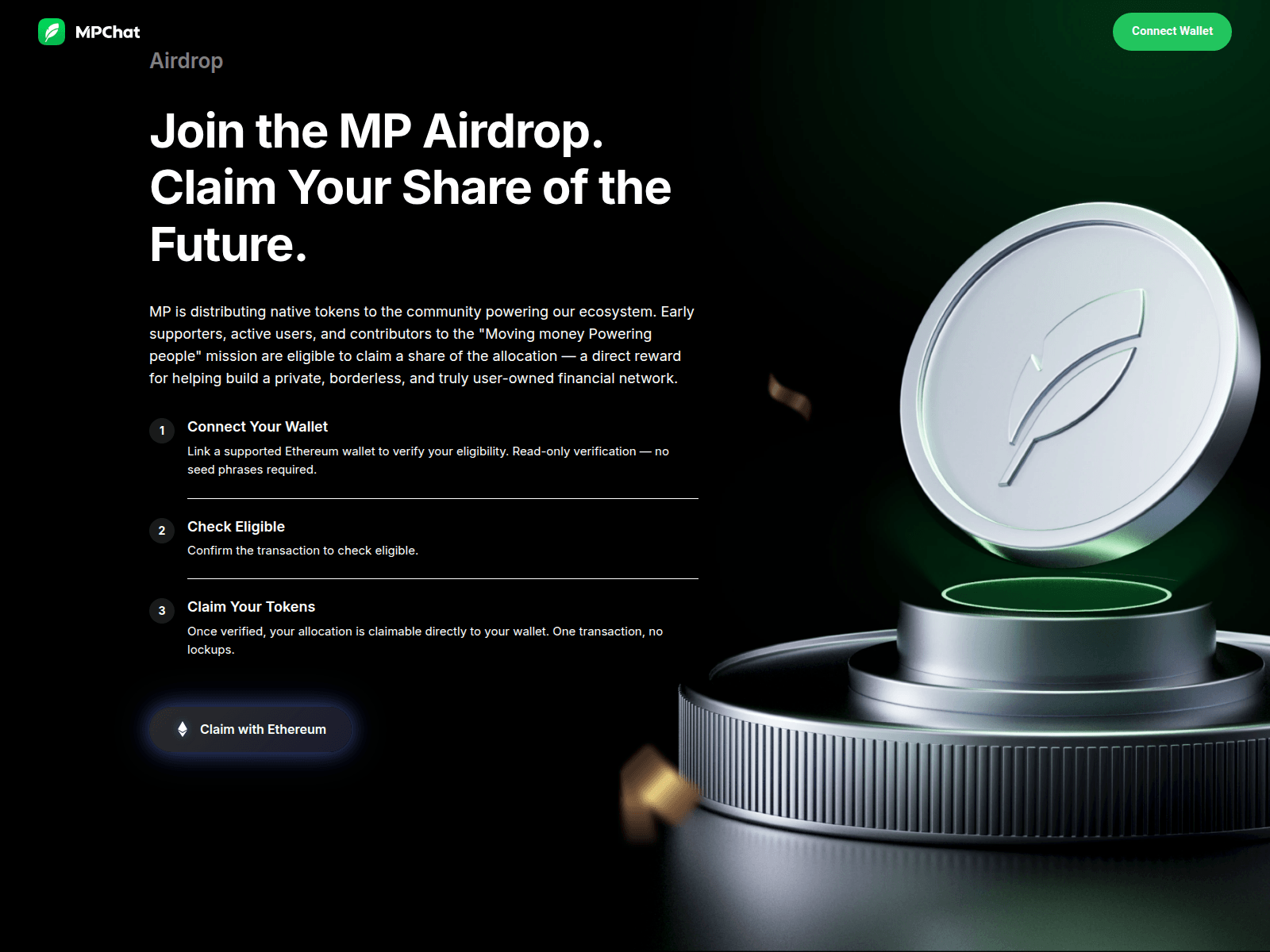 Screenshot of mpchat.team
