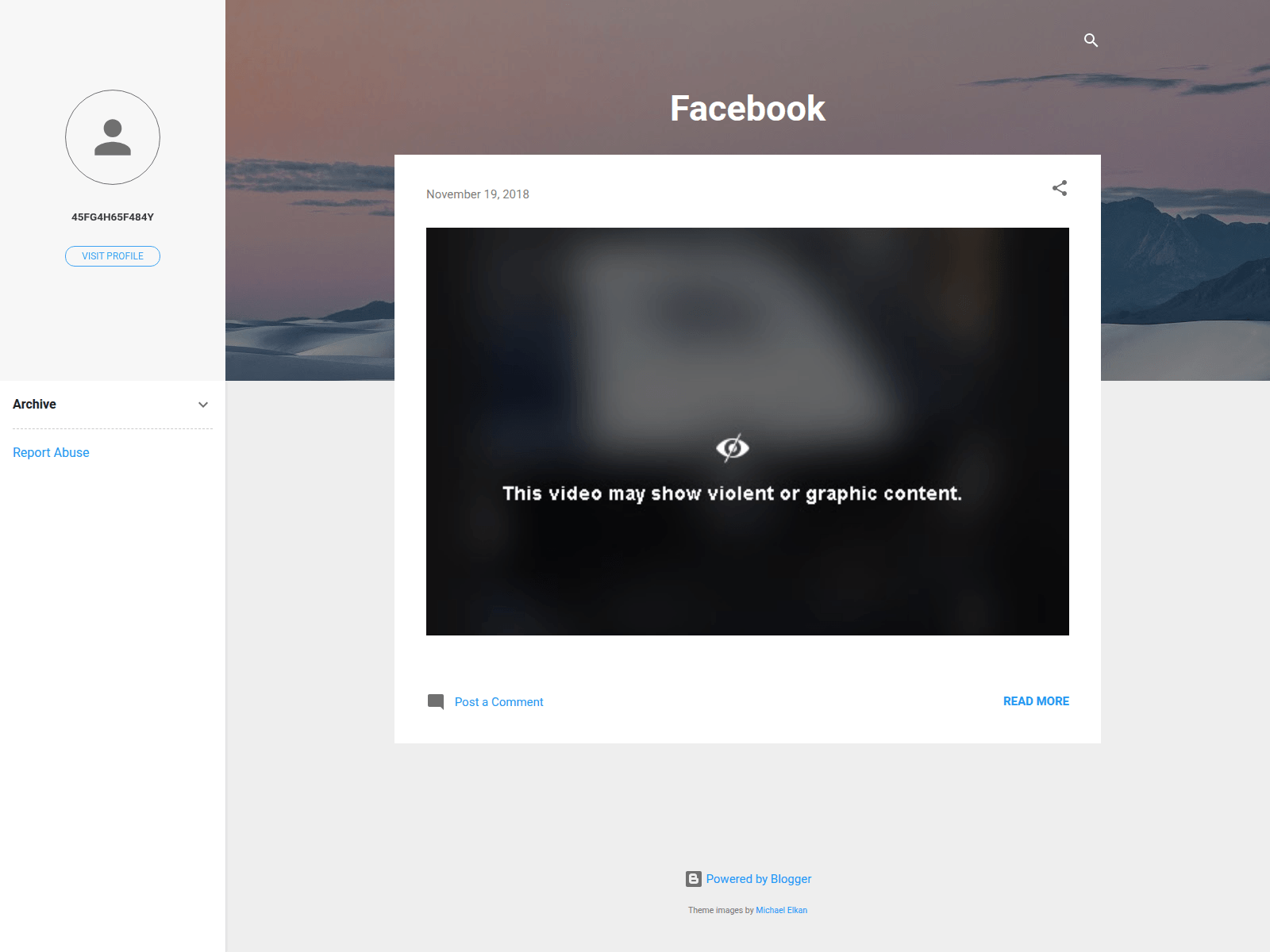 Screenshot of facebook-5645464.blogspot.com