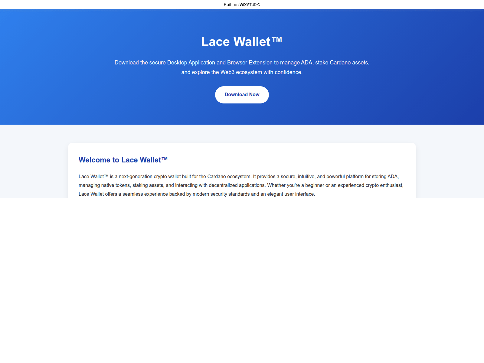 Screenshot of connect-lacextensn.wixstudio.com