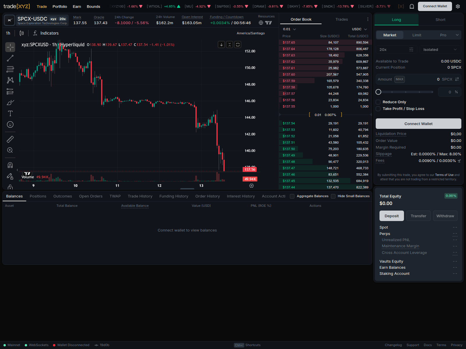 Screenshot of apptradexyz.com
