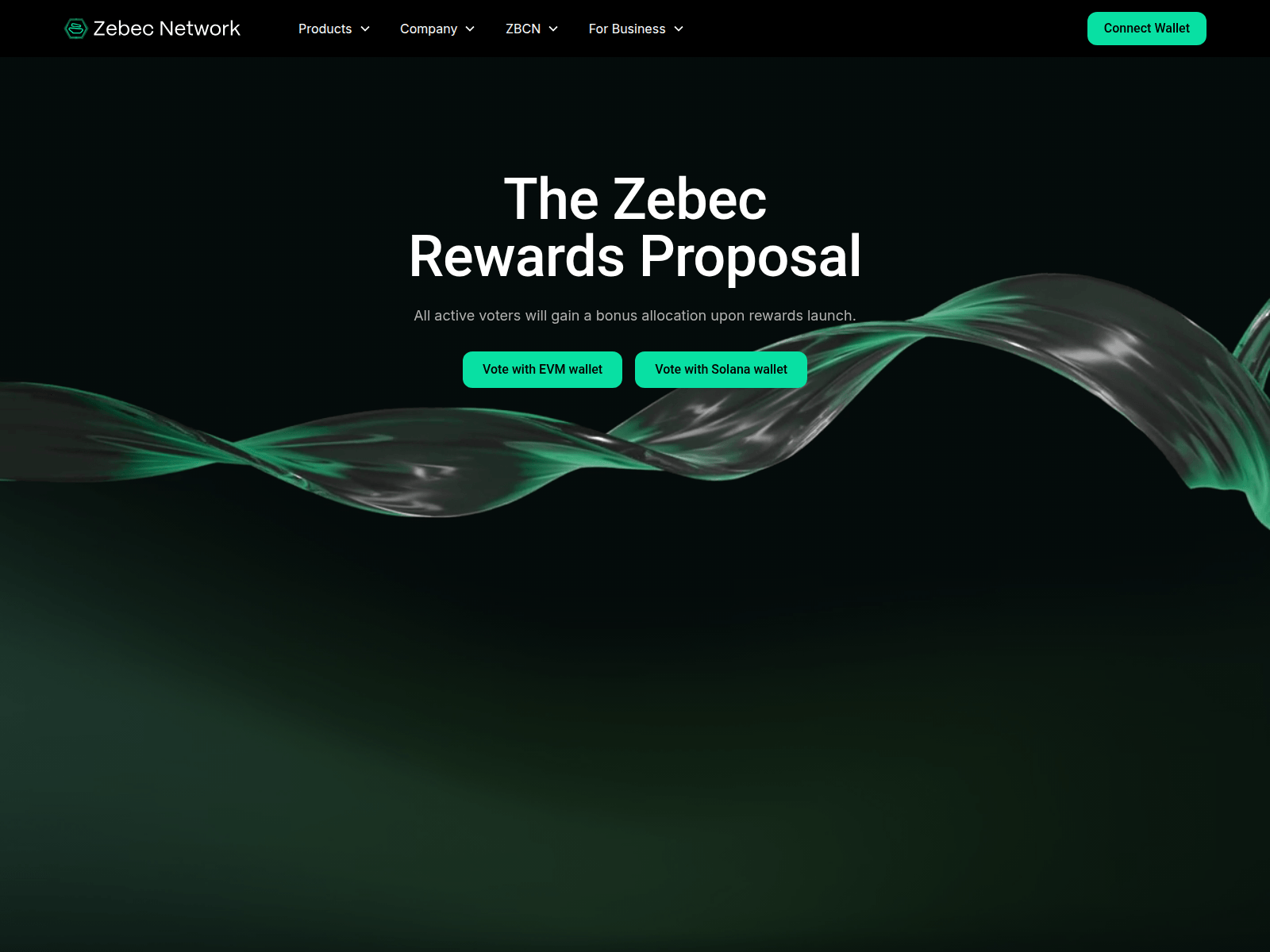Screenshot of live-zebec.com