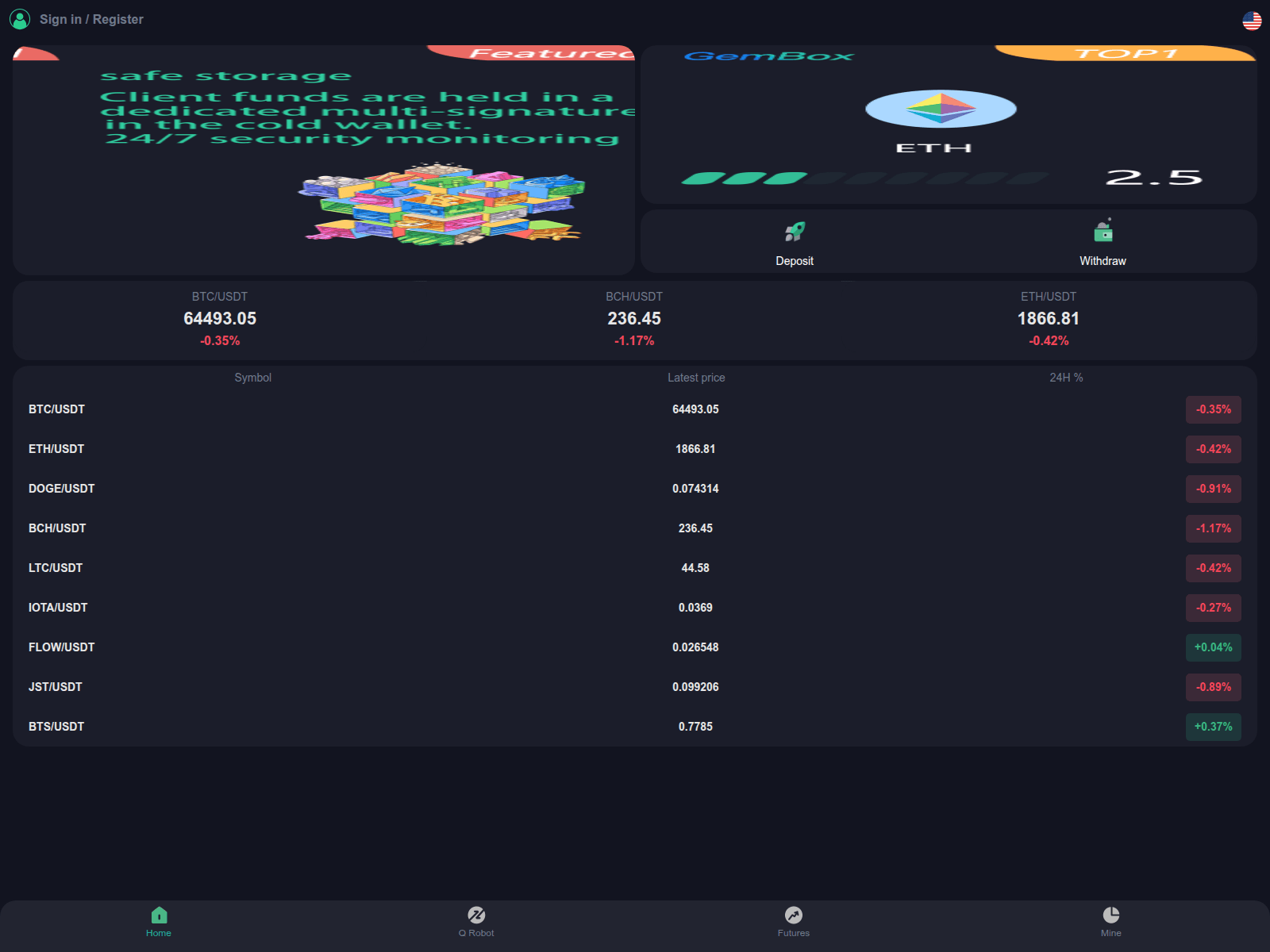 Screenshot of atsrobots.top