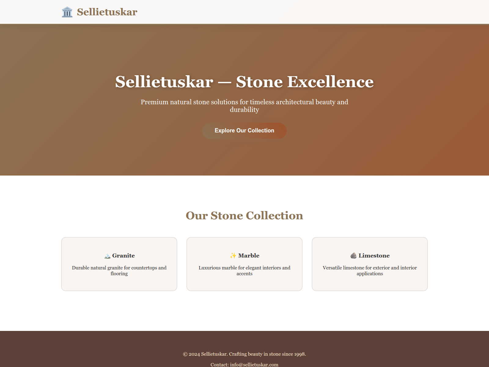 Screenshot of sellietuskar.com