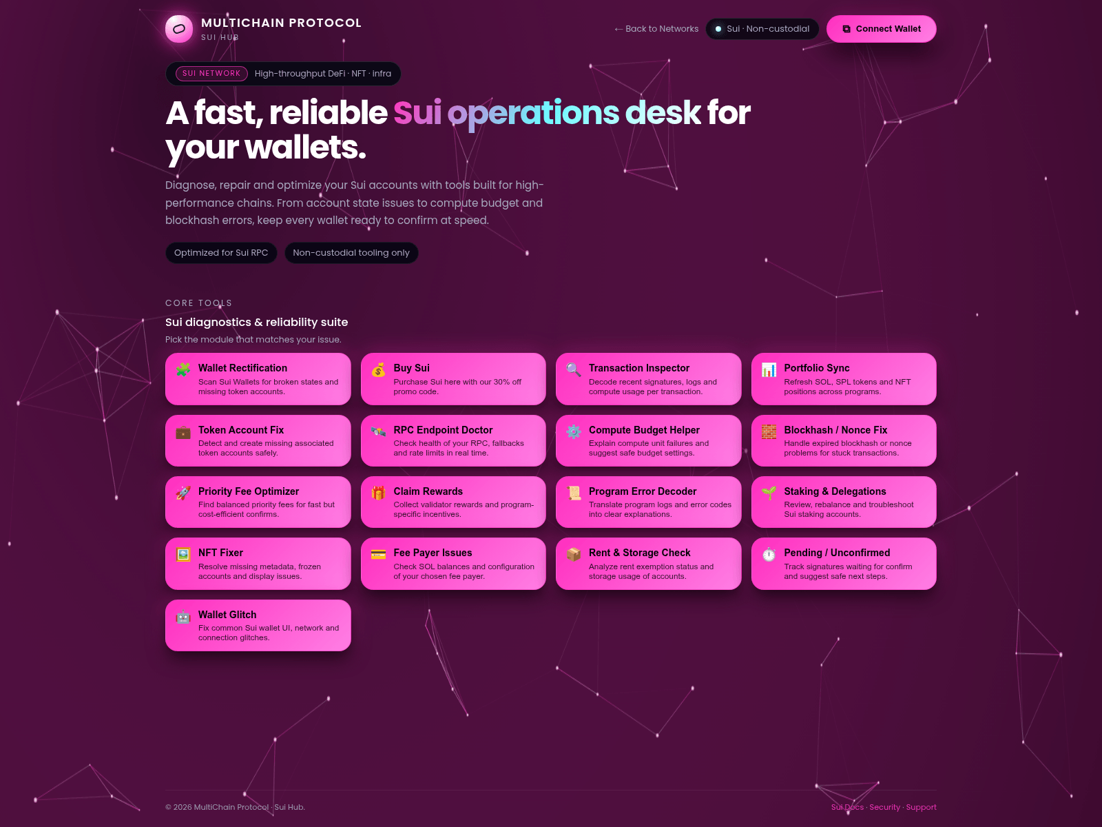 Screenshot of suifixerdesk.xyz