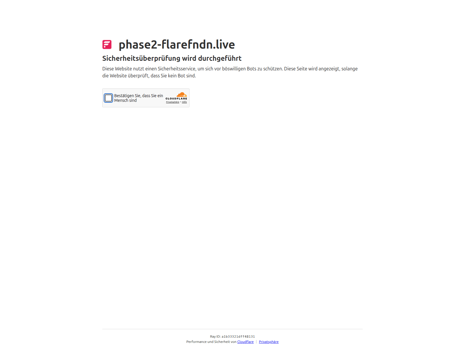 Screenshot of phase2-flarefndn.live