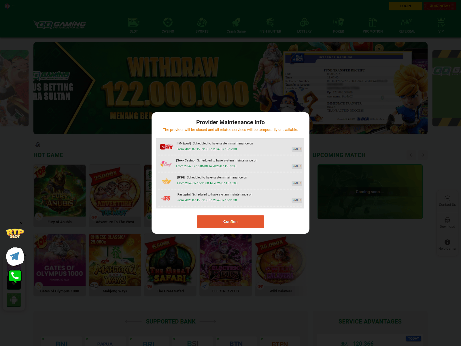 Screenshot of qqgam1n9.com