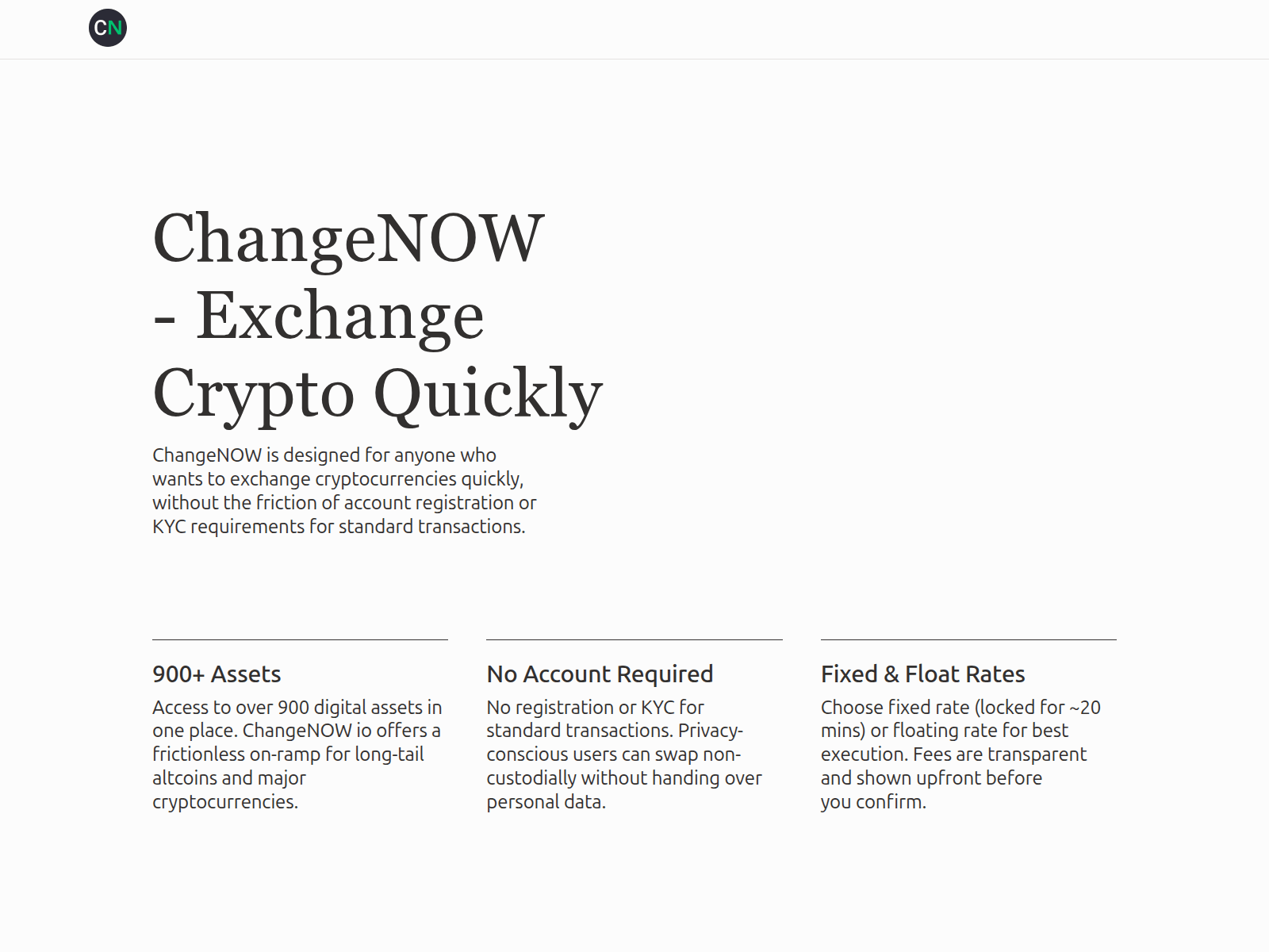 Screenshot of change-now.com.co