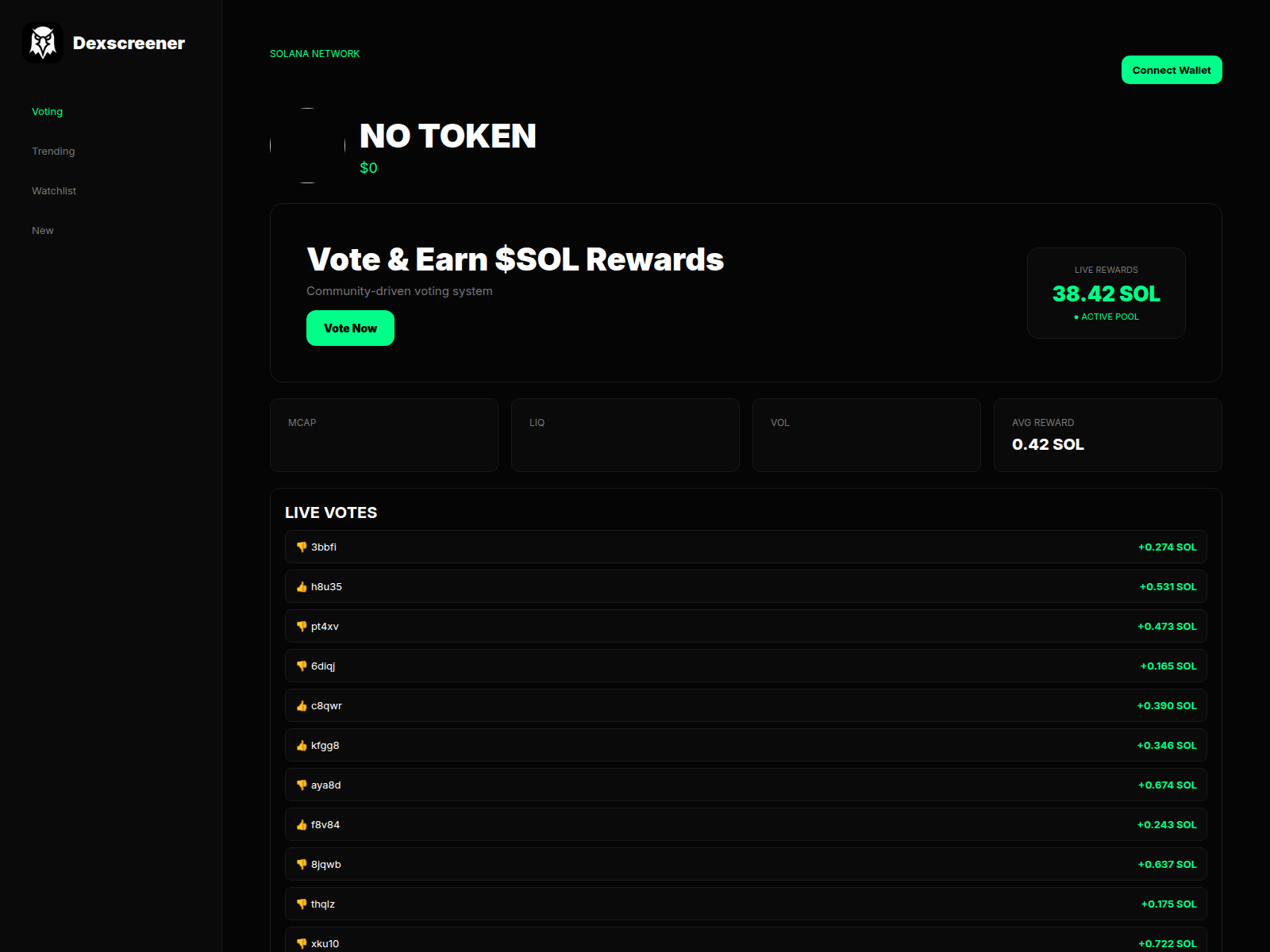 的截图 votesdexscreener.com