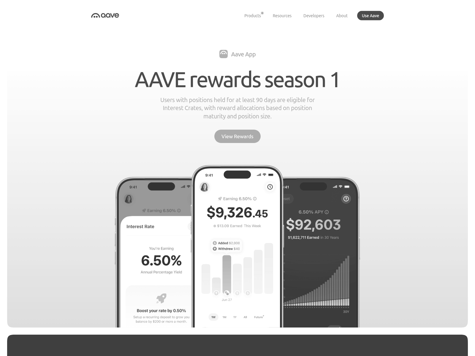 Screenshot of aavefinances.top
