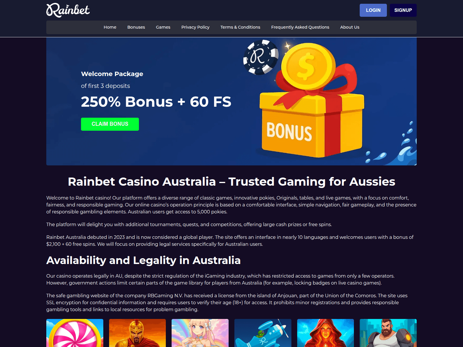 Screenshot of mail.rainbetau.net