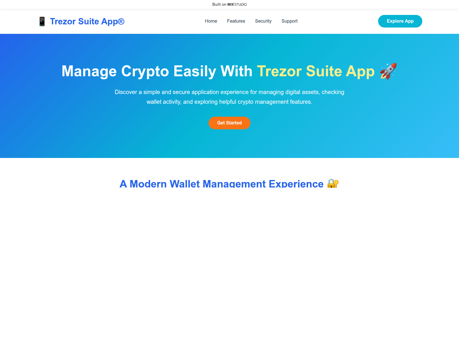 Screenshot of index-suitesso.wixstudio.com