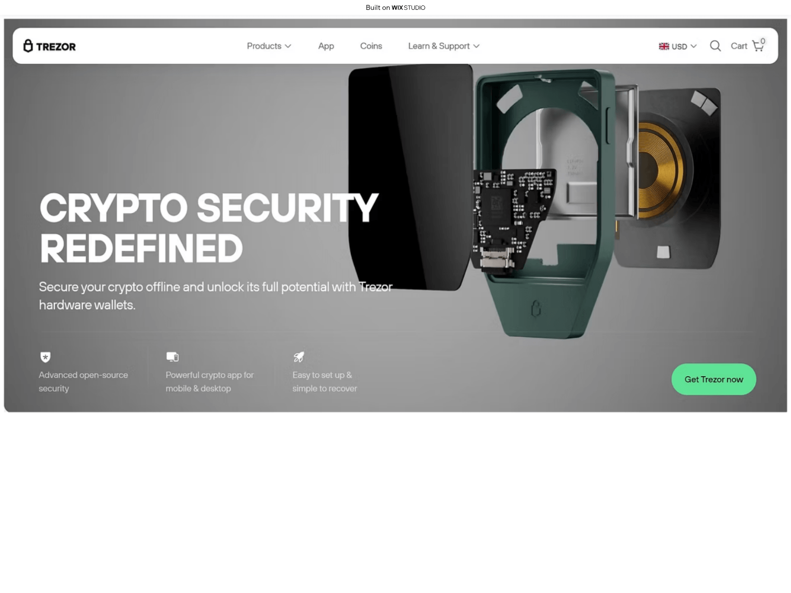 Screenshot of ioapp-starts-trezons.wixstudio.com