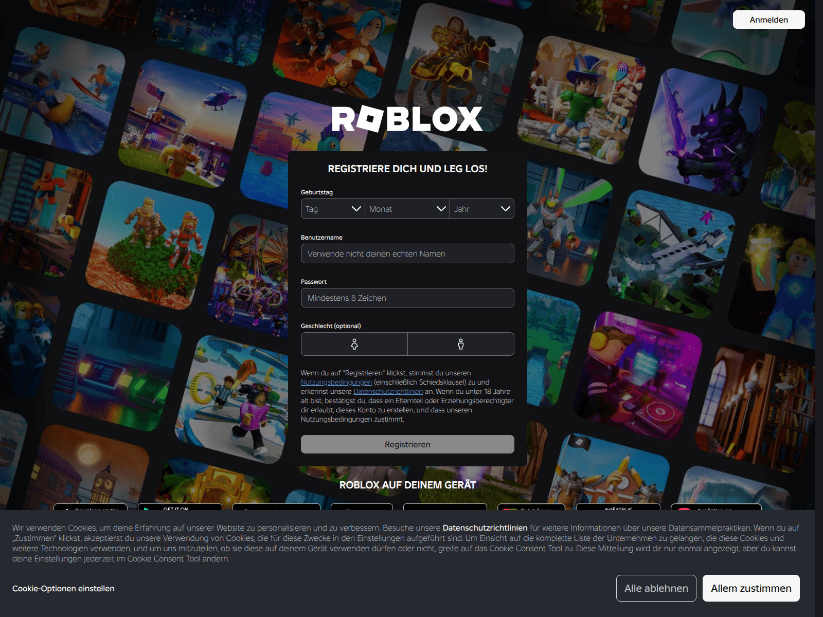 Screenshot of robloxsupport.com