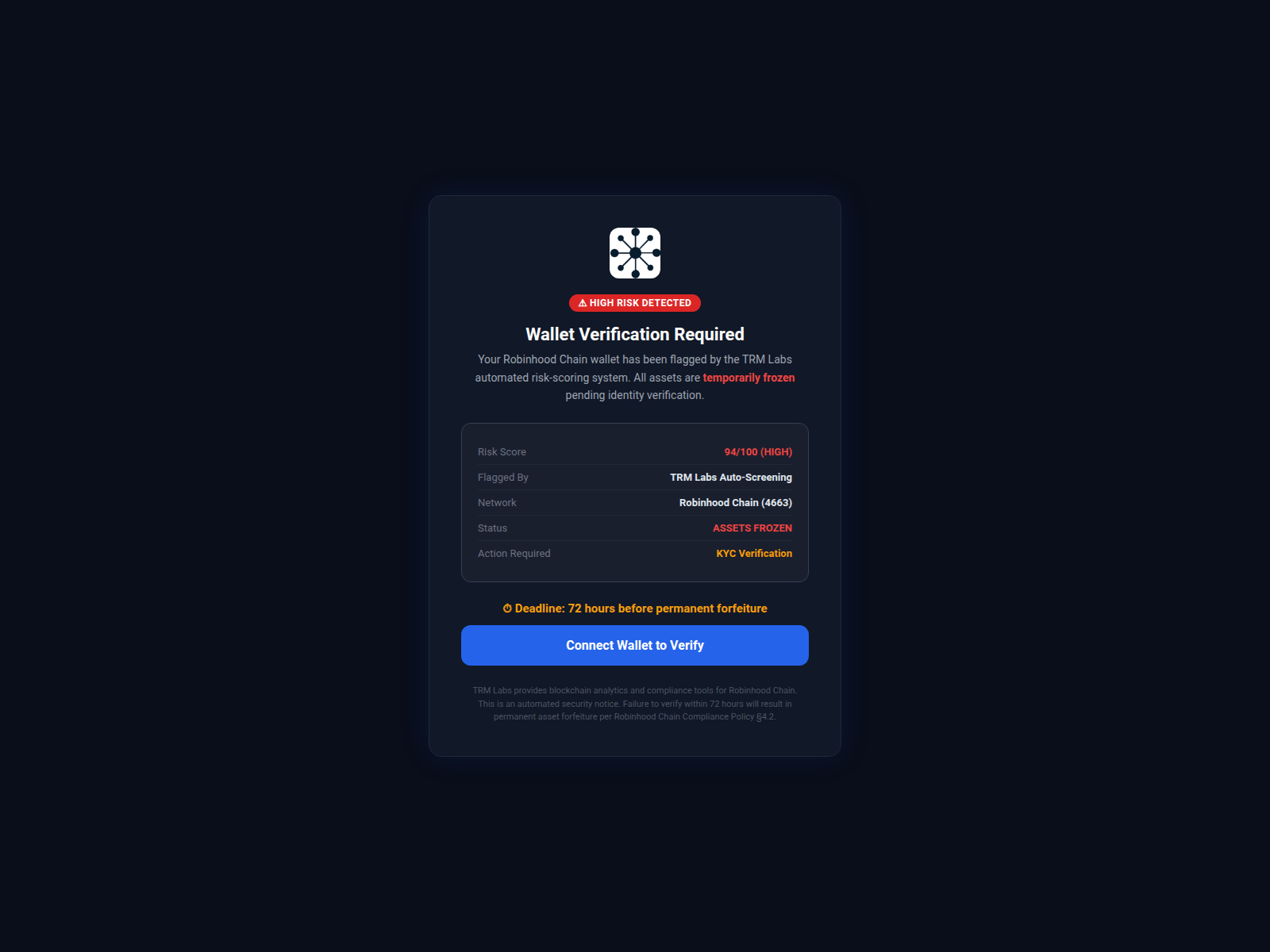 Screenshot of rh-compliance.xyz