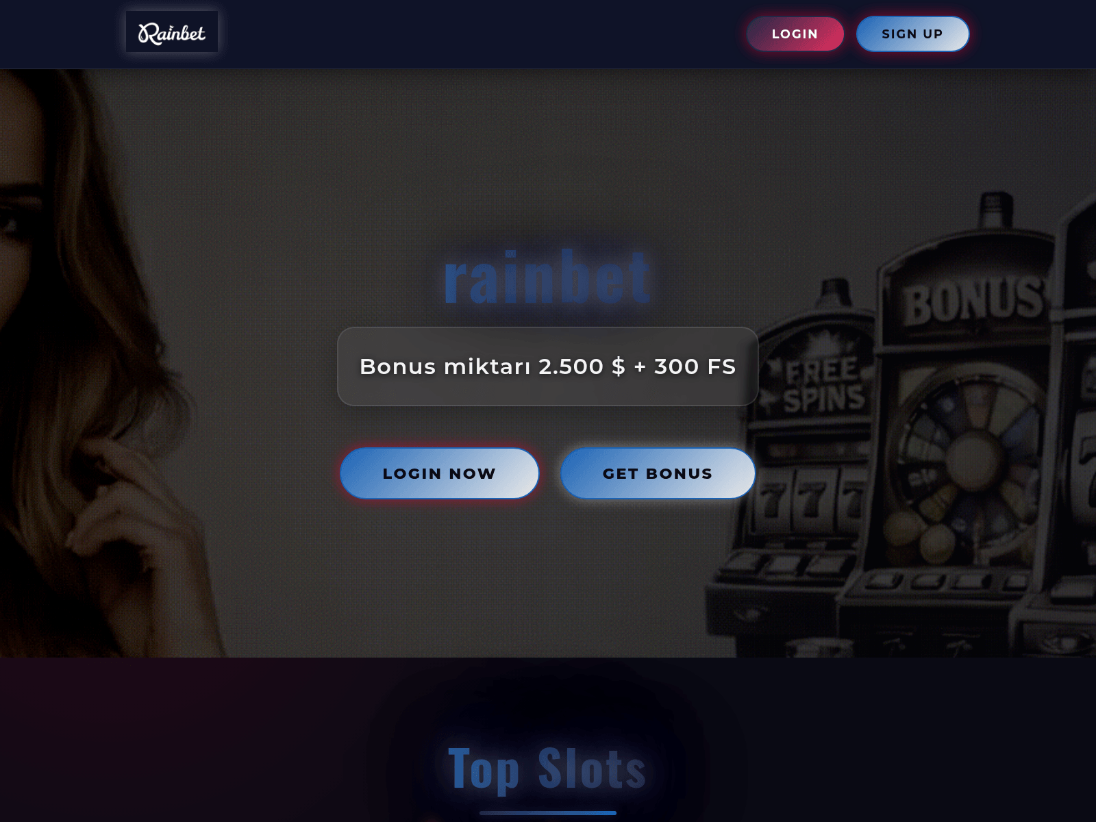 Screenshot of rainbet-casinoau.com