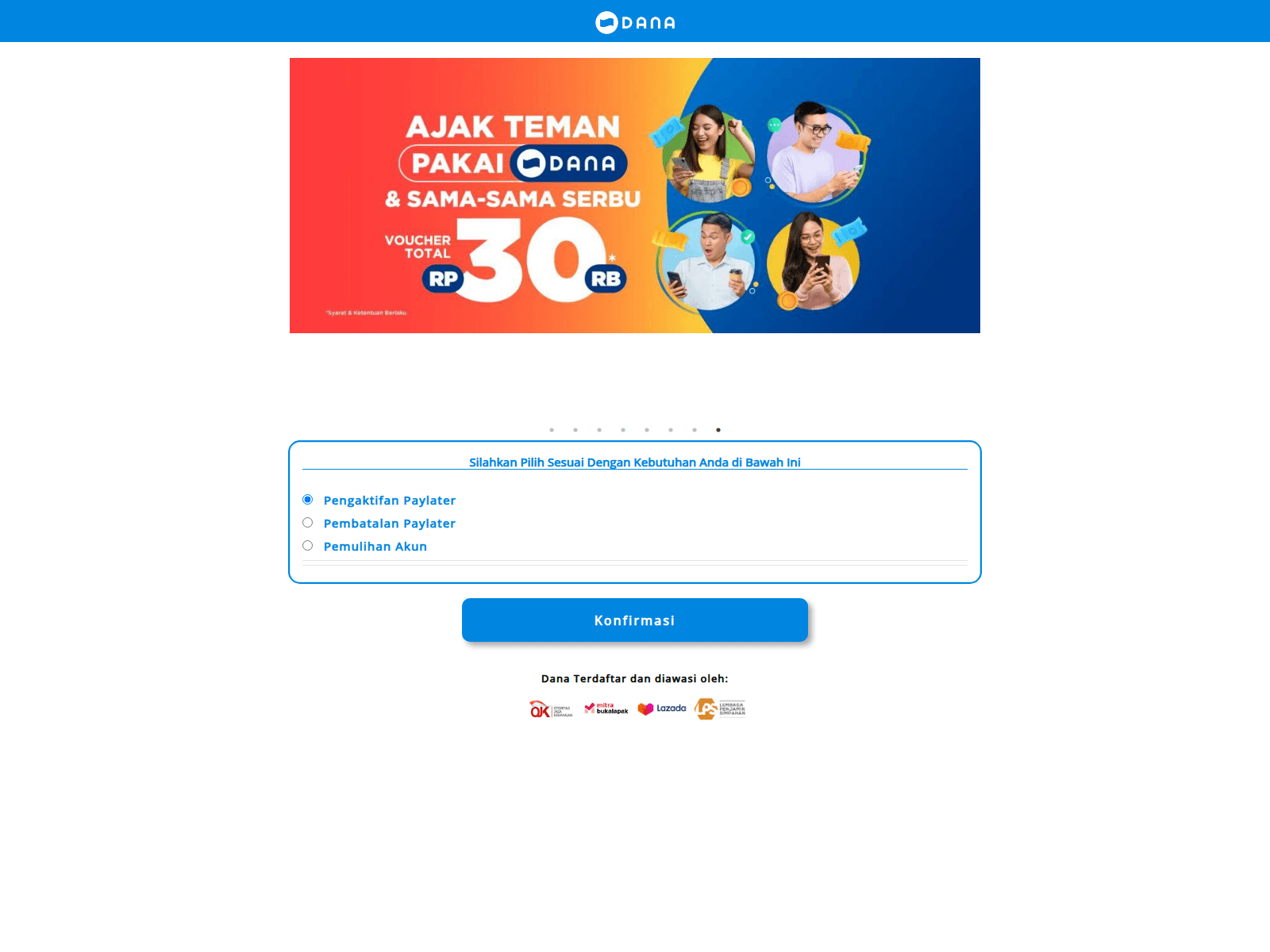 Screenshot of danaanew-indoonesia.lifesstylenew.com