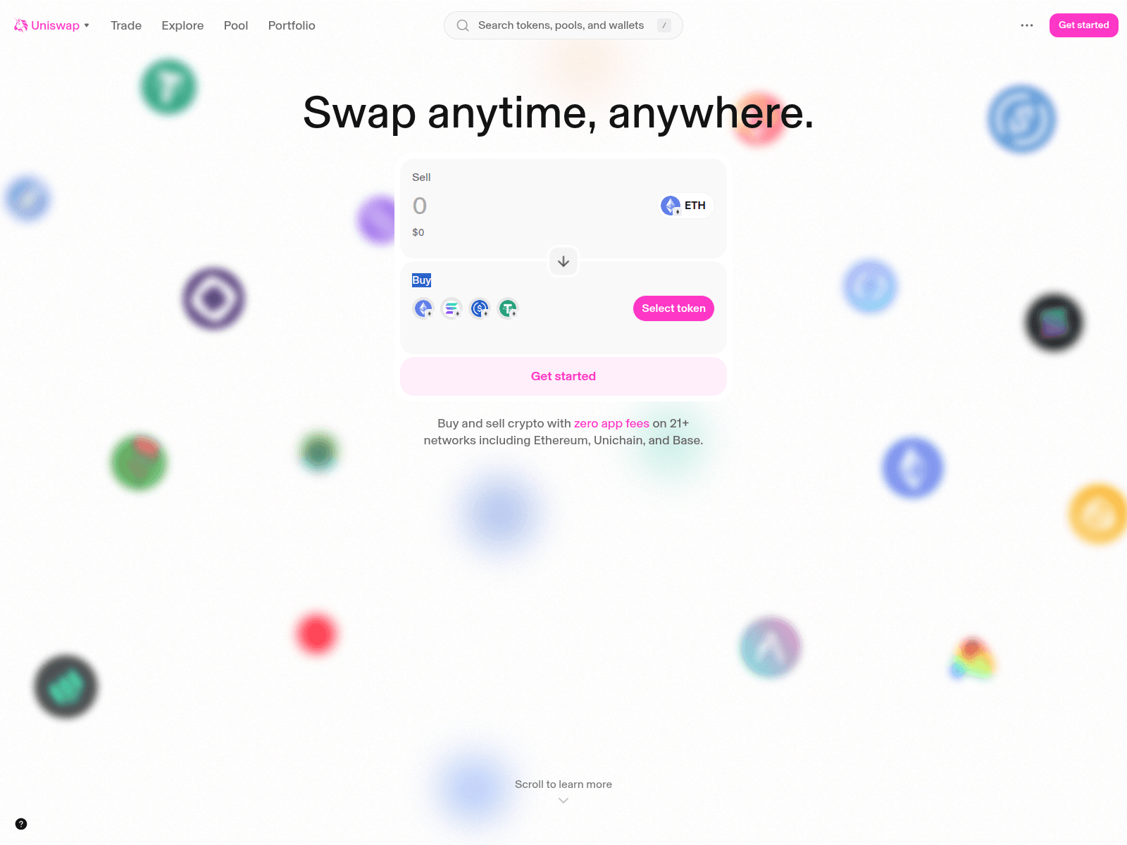 Screenshot of basevibe.xyz