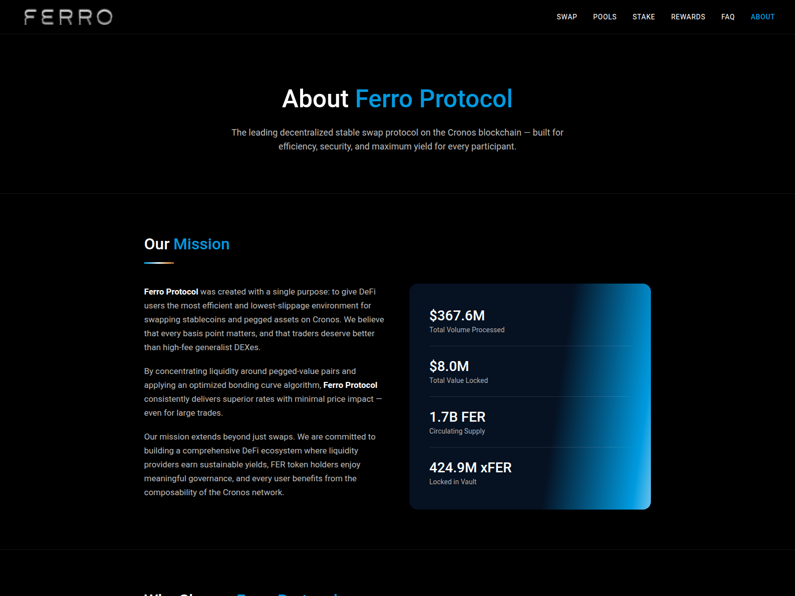 Screenshot of ferro-protocol.net