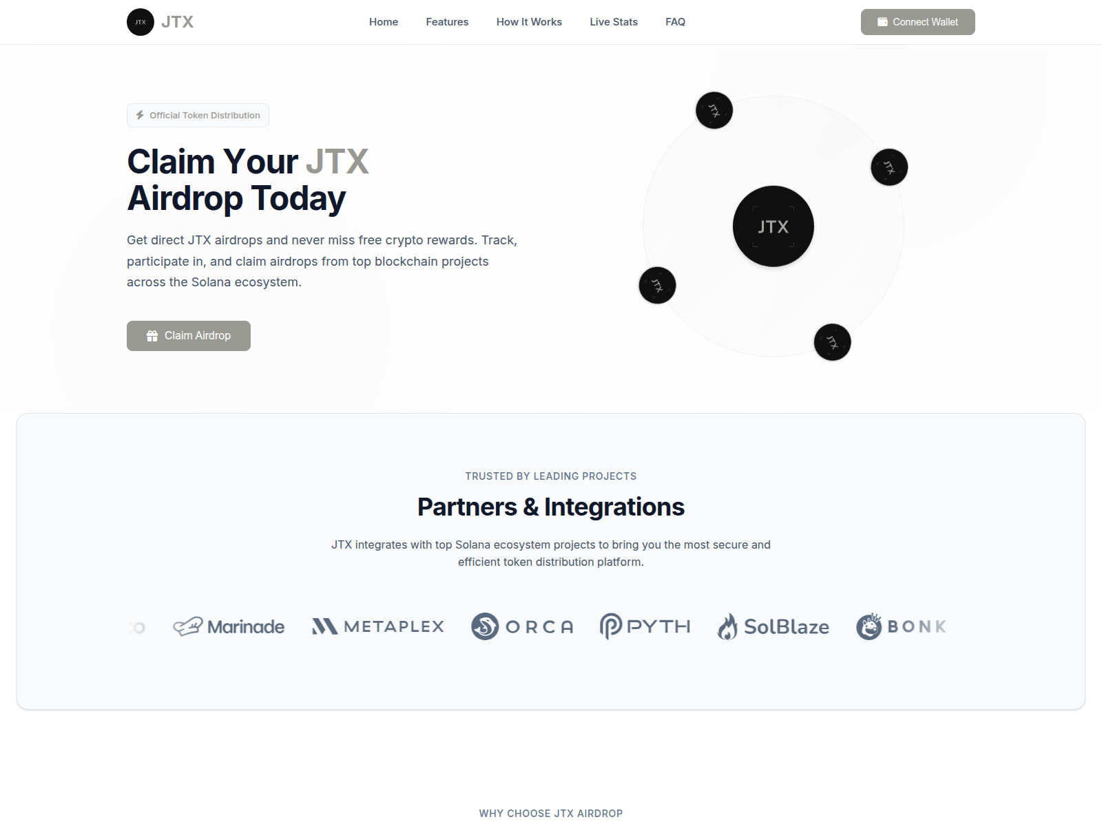 Screenshot of jtx-trade.surf